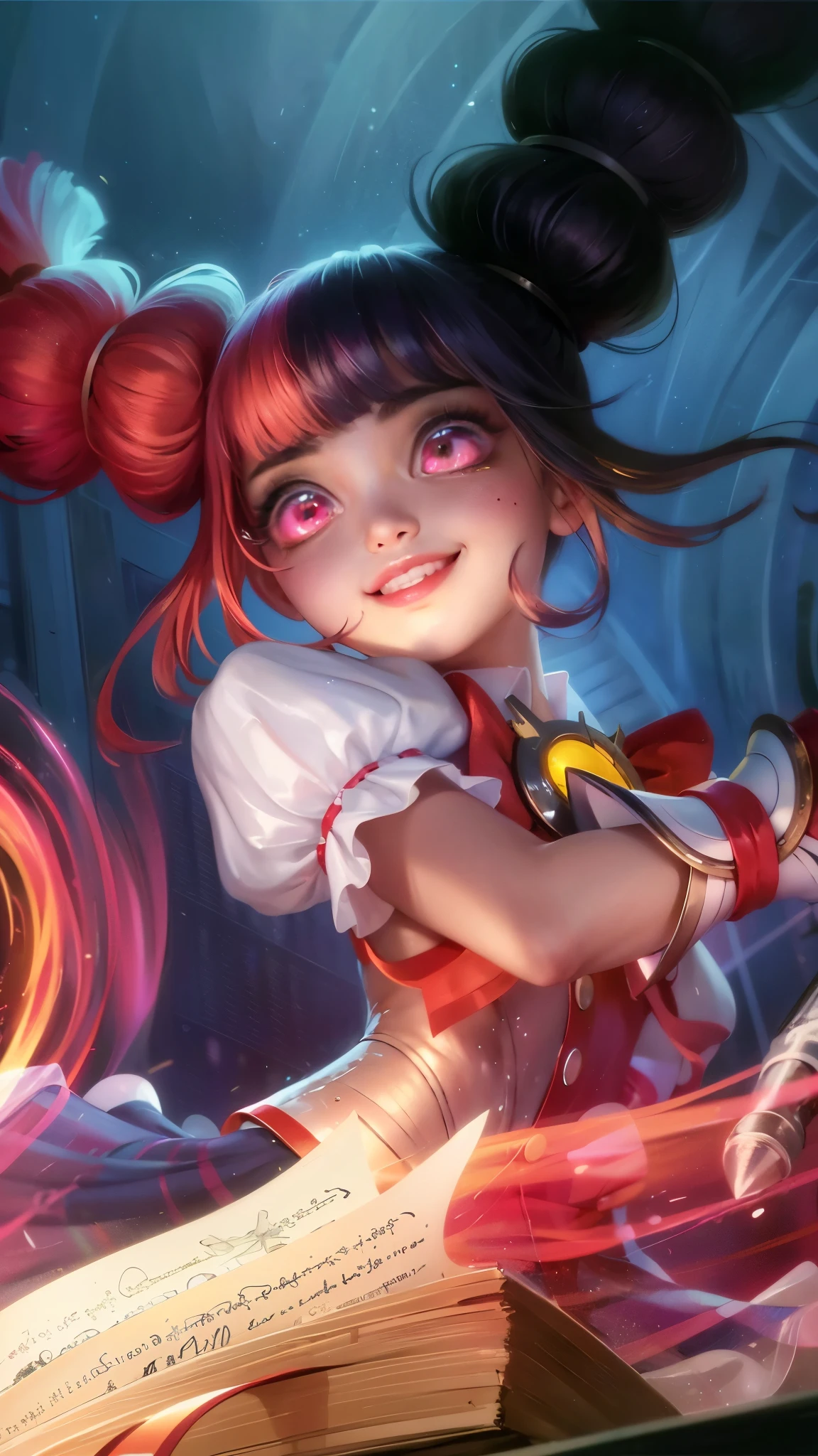(8k, RAW photo, photorealistic:1.25) ,( lipgloss, eyelashes, gloss-face, glossy skin, best quality, ultra highres, depth of field, chromatic aberration, caustics, Broad lighting, natural shading,Kpop idol) looking at viewer with a serene and goddess-like happiness, smile.