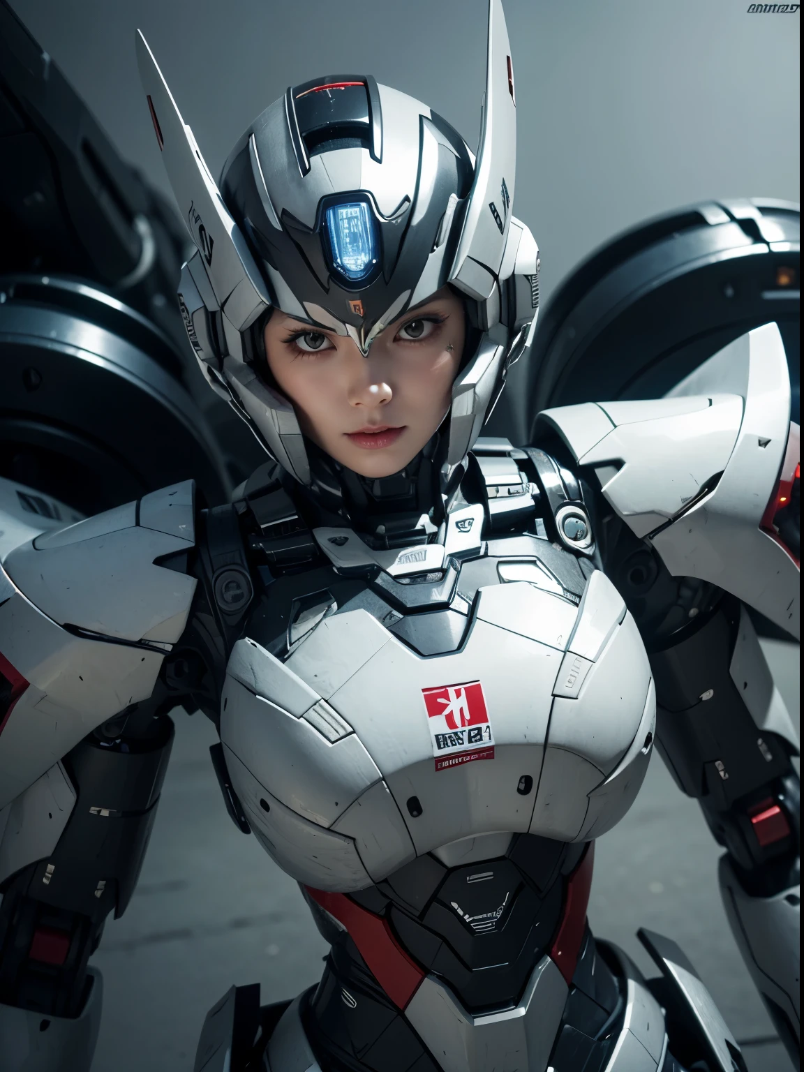Super detailed, advanced details, high quality, 最high quality, High resolution, 1080p, hard disk, beautiful,(war machine),beautifulサイボーグ女性,Mecha cyborg girl,battle mode,Mecha body girl,She is wearing a futuristic war machine weapon mecha
