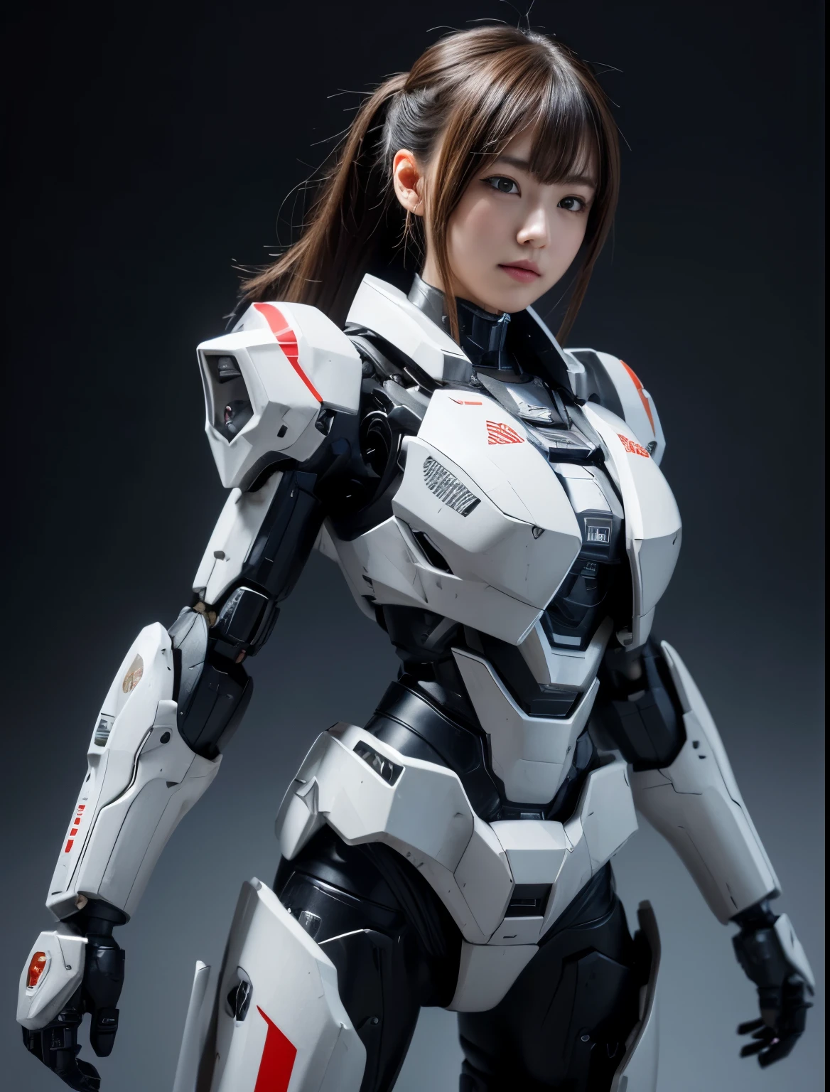 Super detailed, advanced details, high quality, 最high quality, High resolution, 1080p, hard disk, beautiful,(war machine),beautifulサイボーグ女性,Mecha cyborg girl,battle mode,Mecha body girl,She is wearing a futuristic war machine weapon mecha