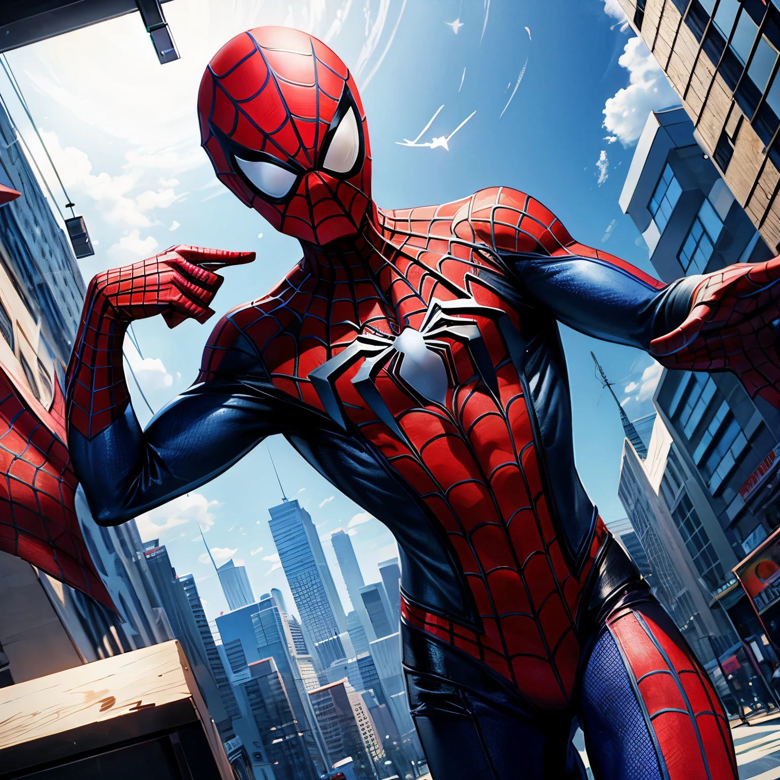 Unique never to be seen before spider man 