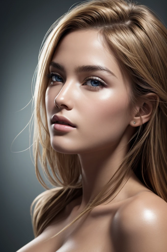 masutepiece, Best Quality, Photorealsitic, Ultra-detailed, finely detail, hight resolution, 8k wallpaper, Professional, high level of detail, Beautiful blonde woman. exquisitedetails, foco nítido, complexly detailed, awardwinning photo, Small light, Low contrast, High Sharpness, Facial symmetry, depth of fields, Cinematic background, central image, Lights up softly, intimate, (finely detailed skin), pale skin, Realistic skin texture, Extreme skin details, (pores: 0.1), Photorealsitic, Hyper-realistic, Detailed, nffsw, (soft colours: 1.2), Shallow depth of field, Wide light, High contrast, Backlight, bloom, Light flare, chromatic abberation, Sharp Focus, RAW color photo