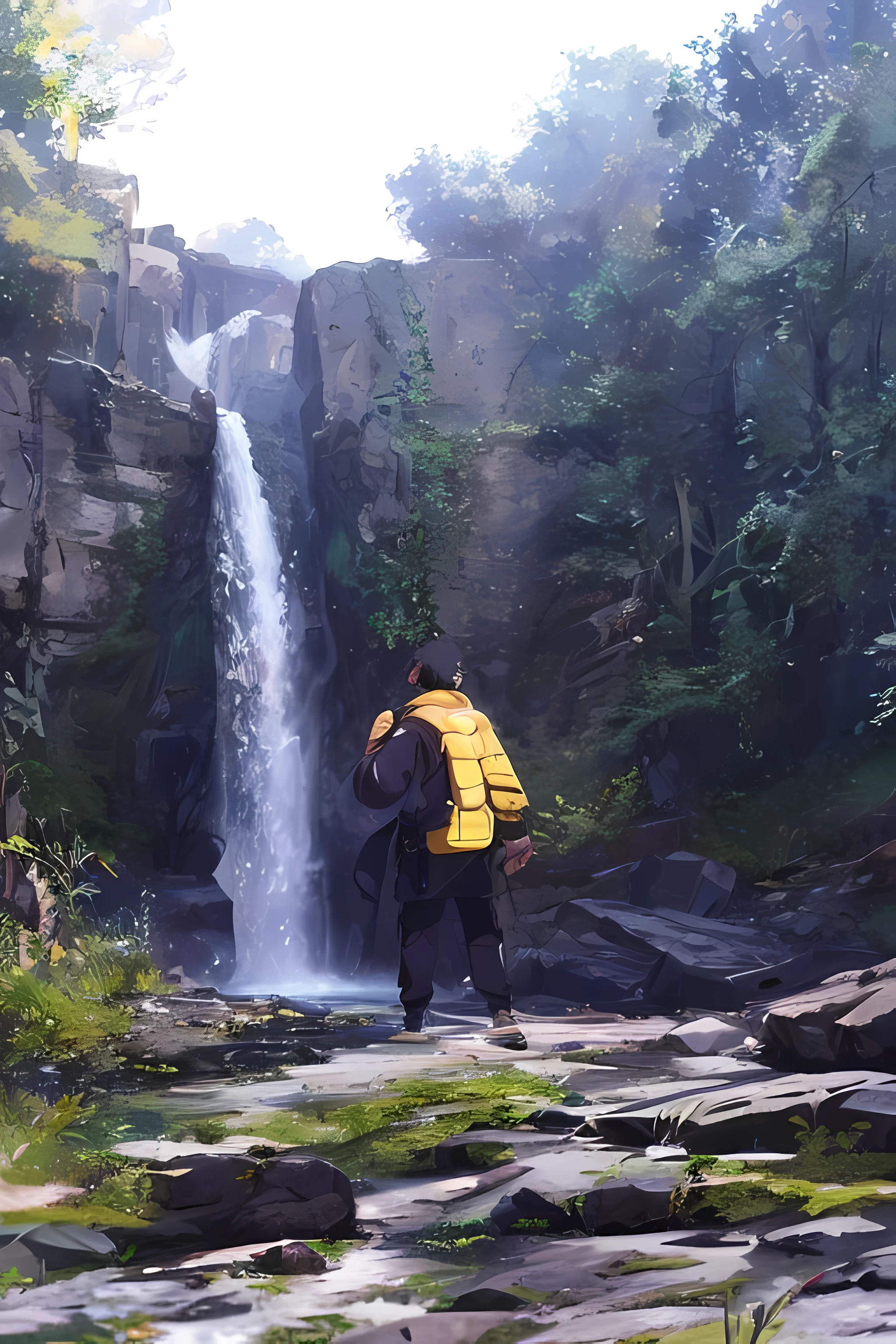 Best quality, 8K, ultra HD, Anime studio paint, create a image