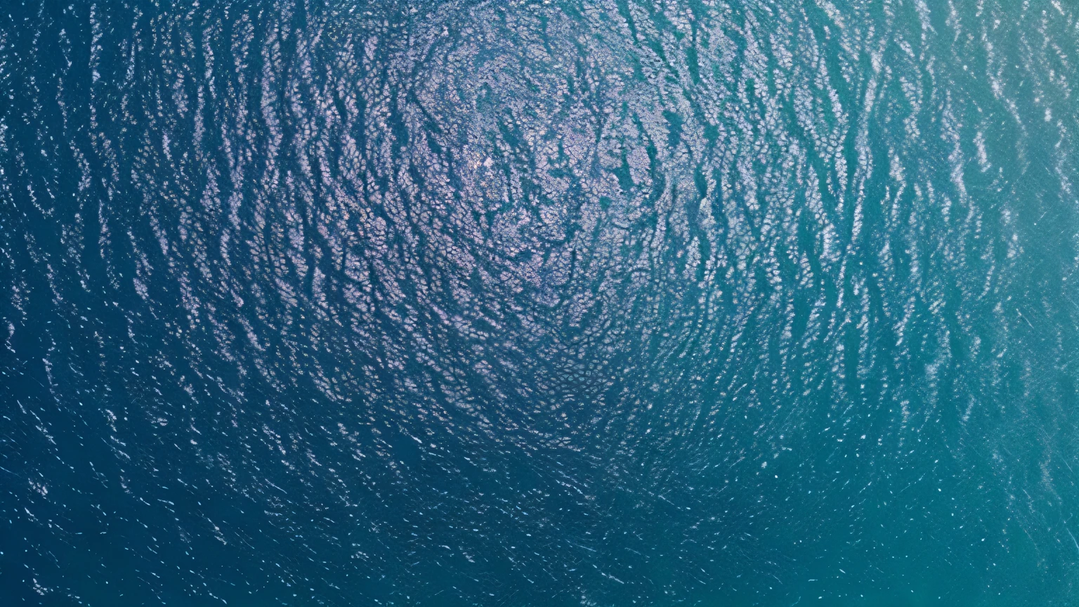 Aerial view of Central Ocean, , water texture, Detailed sea