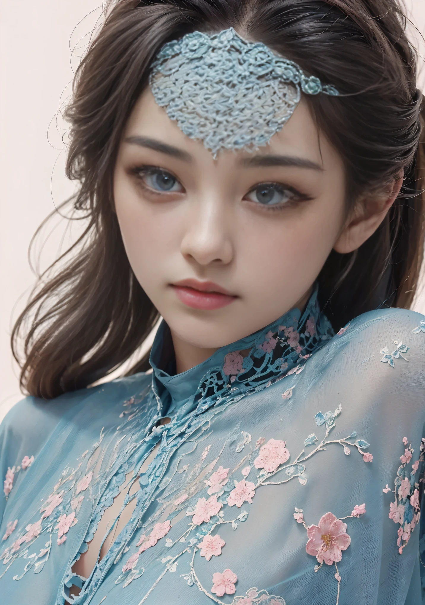 blue sky and white clouds,Yunshan Garden,pink flower that,cherry blossoms,wearing one piece stockings,Transparency is clearly visible、Behold, size too big、born,(8k、quality、master piece:1.8)、(intricate details:1.8)、(realism:1.8)、octane rendering、Ultra-detailed complex 3D renderings, soft light in the studio, edge light, vivid details, super detail, realistic skin texture, Detailed aspect, beautiful eyes, Highly detailed CG Unity 16k wallpaper, cosmetics, (detailed background:2.0), ((camel toe)), ((The shape of the pubic bone is clearly visible)), ((conspicuous posture)), (full body image),,skin glow、spread your legs,camel toe露出大腿!!!、