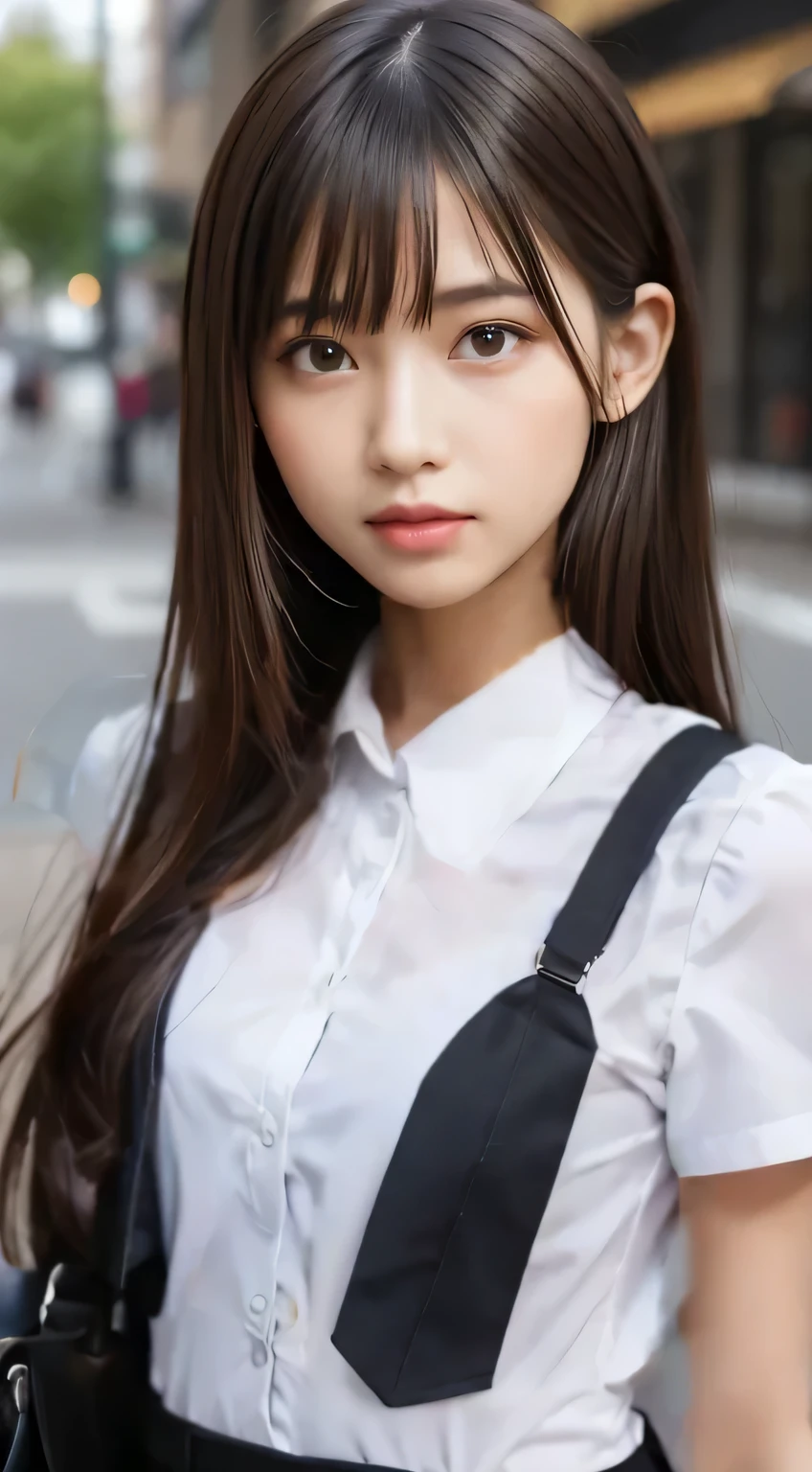white collared shirt