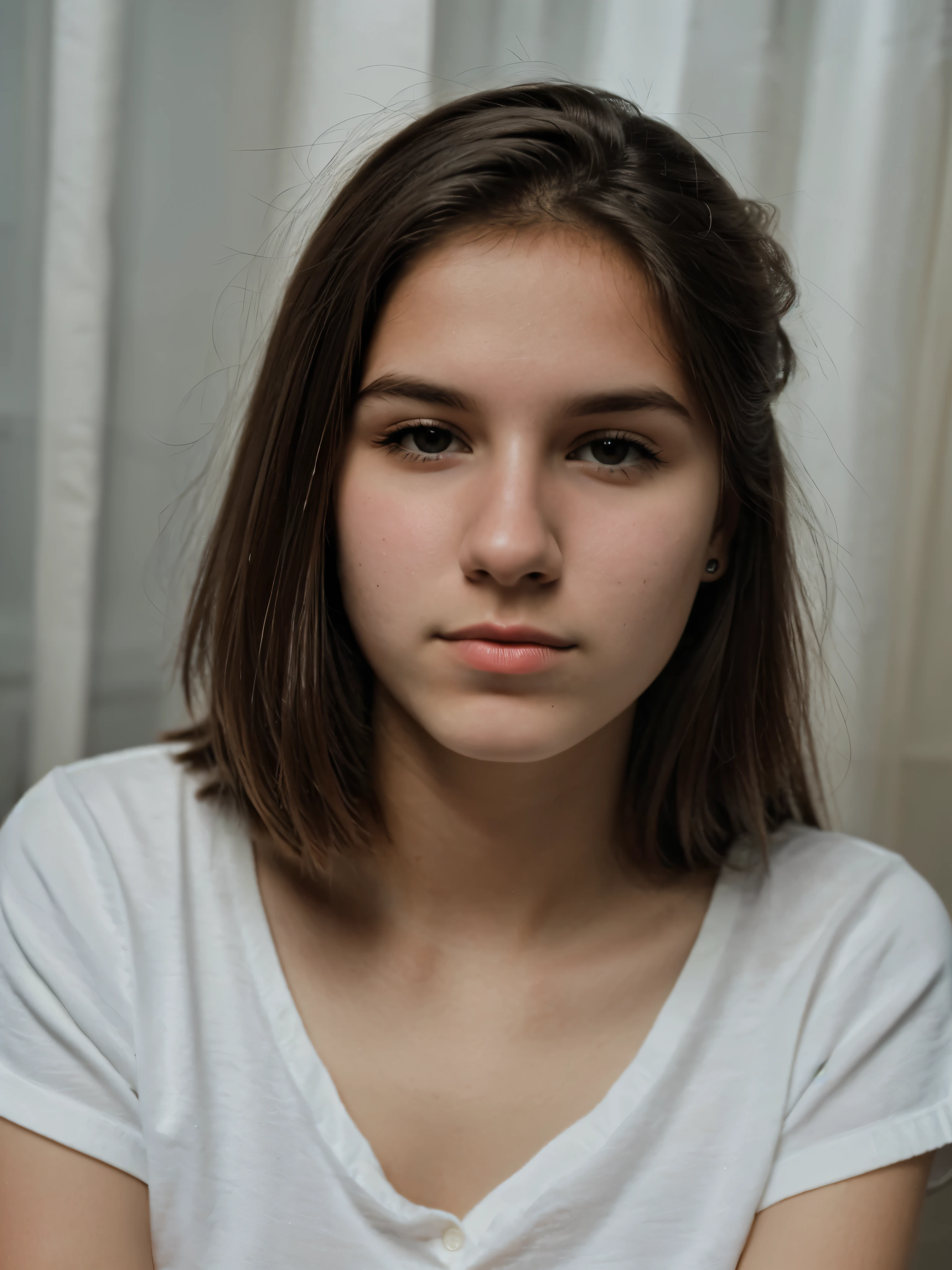 foto de retrato em close de uma linda de 19 anos.ah mulher, inventar, 8k HD, alta qualidade, Dramatic, cinematic