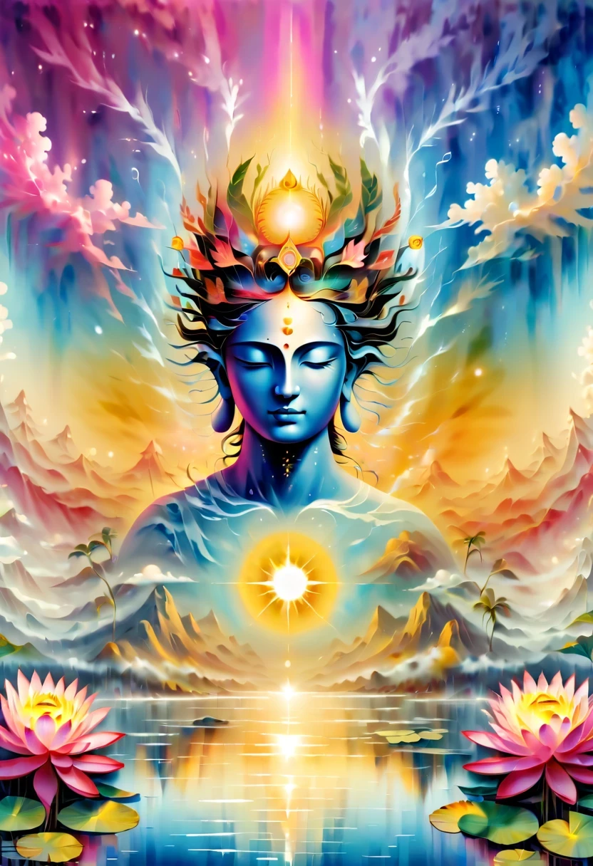 Create HD creative images, colorful, rays of black light, The authenticity of these parameters: In order to get closer to one’s own divine energy, Pachemana uses the golden ratio to express the main image, 1/filipino^-3 consistent, focus, recovery through this life,Demonstrating our human place in the eternal present and the liberation of our true nature, Finish. Knowledge of Aoristos-Diad, Up in the air, incommensurable.