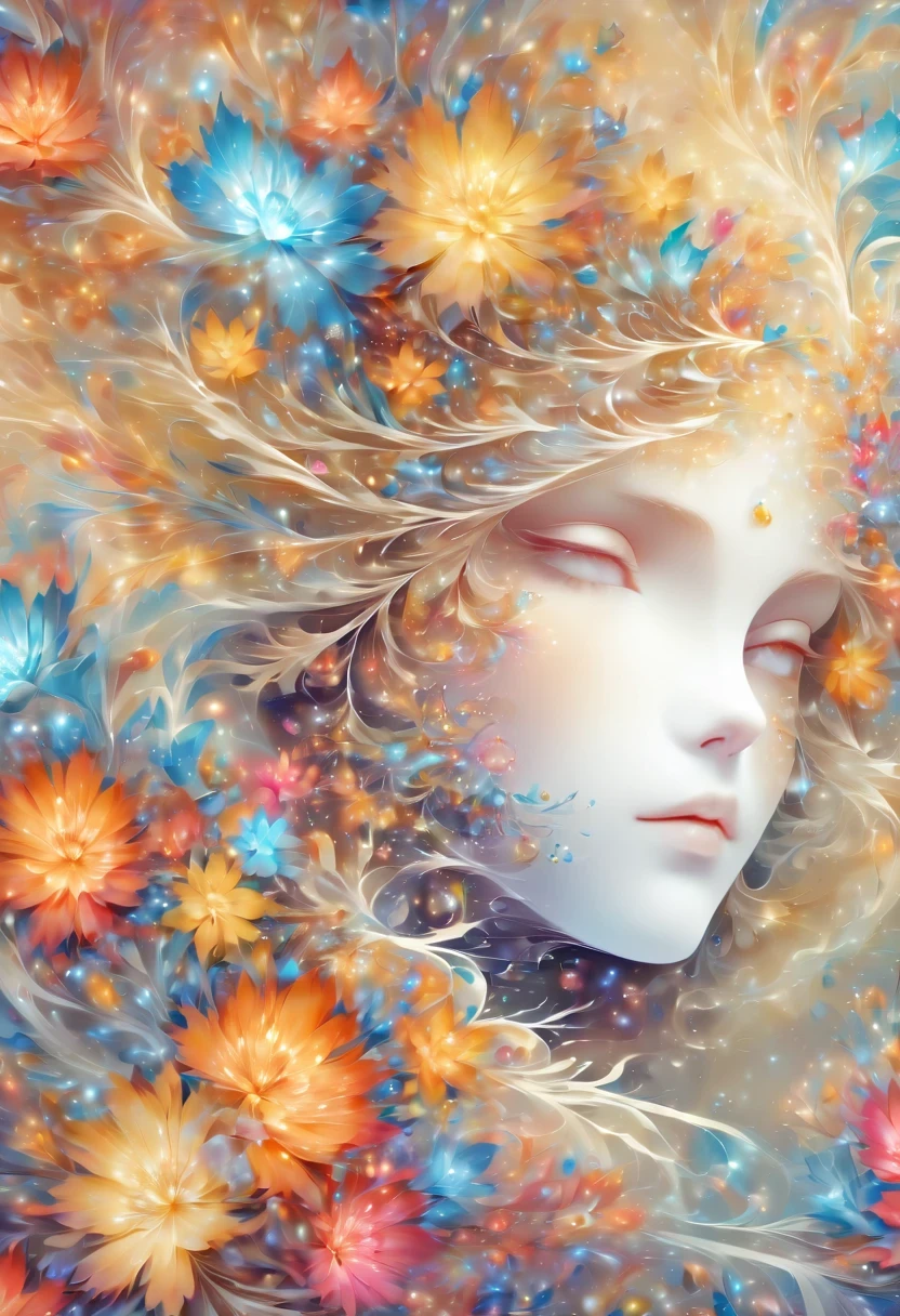(masterpiece, top quality, best quality, official art, Beautiful and beautiful:1.2), (1 girl), Very detailed,(Fractal art:1.3),colorful,most detailed