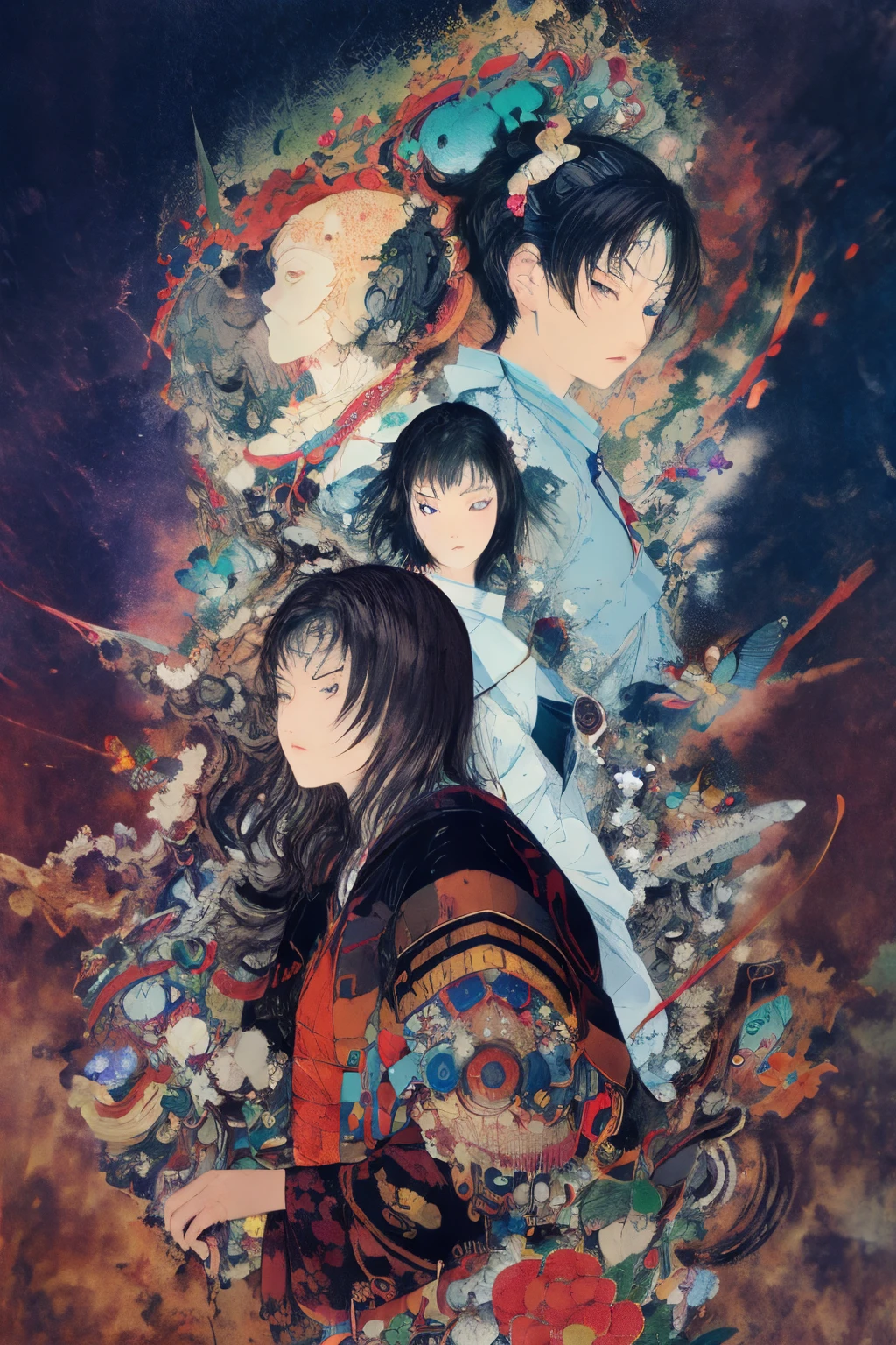 (best quality,4k,8k,high resolution,masterpiece:1.2),Super detailed,(actual,photoactual,photo-actual:1.37),girl,Mechanical,Steampunk,Japanese ukiyo-e style,,Metallic,fluid motion,Stylish design,cybernetic enhancement,Exquisite gears and gears,Wires and circuits,intense gaze,bright colors,ethereal lights,Mechanical transformation,Mechanical limbs,futuristic cityscape,Mechanical flowers and plants,cold and distant expression,unforgettably beautiful,Gorgeous kimono,translucent Mechanical wings,Mechanical butterflies,glowing eyes,A fusion of traditional and modern elements,meticulous artistry,precision engineering,meticulous details,industrial aesthetics,Movements are elegant and calm,Seamless integration of man and machine,otherworldly existence