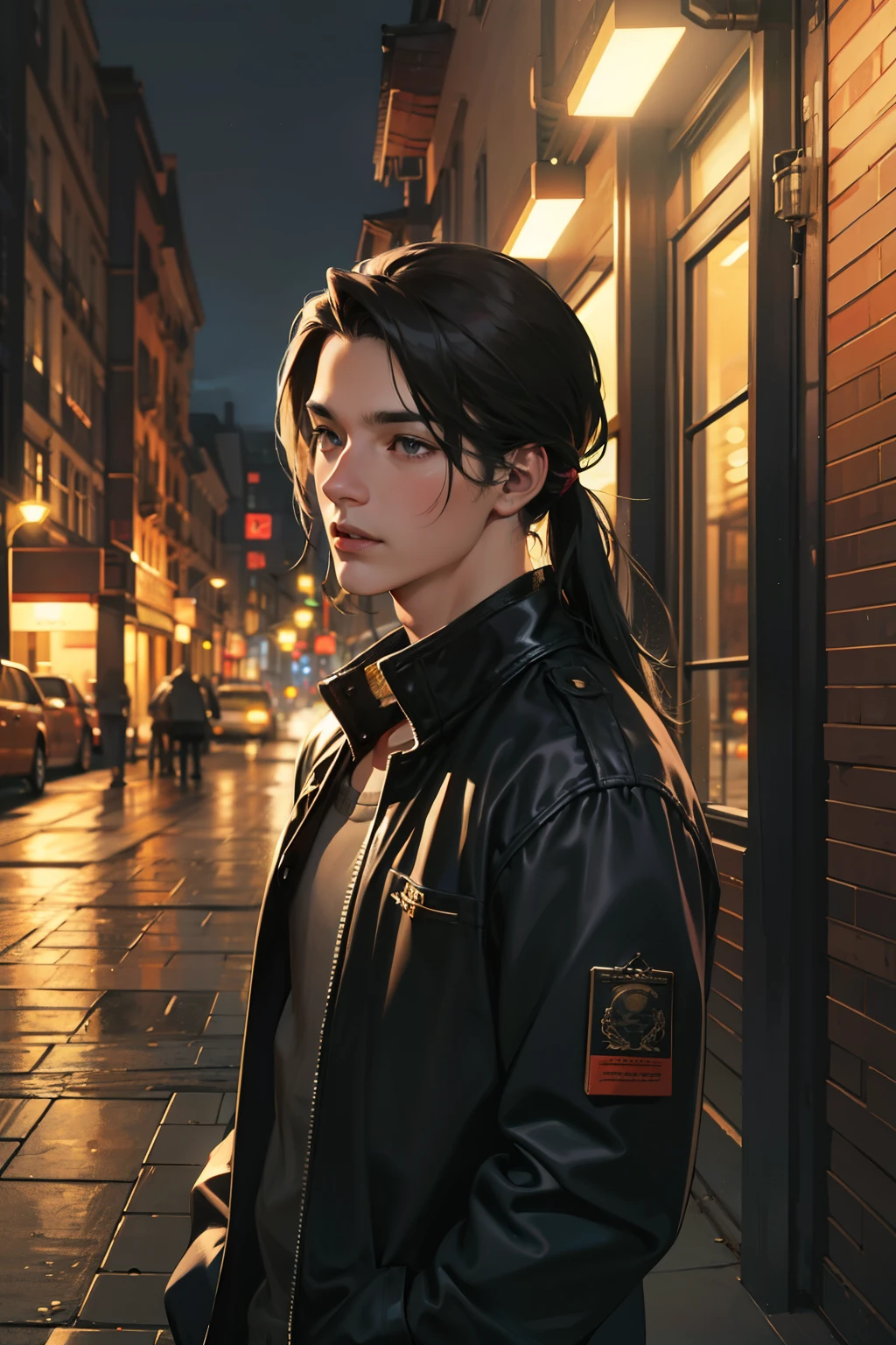 best quality,4k,8k,highres,masterpiece:1.2,ultra detailed,(realistic,photorealistic,photorealistic:1. 37),HDR,UHD,studio lighting,ultra fine rendering,sharp focus,physically based rendering,extreme detail description,professional,vivid colors,landscape,anime,concept art,warm tones,soft lighting,peaceful atmosphere,city streets,countryside,anime style