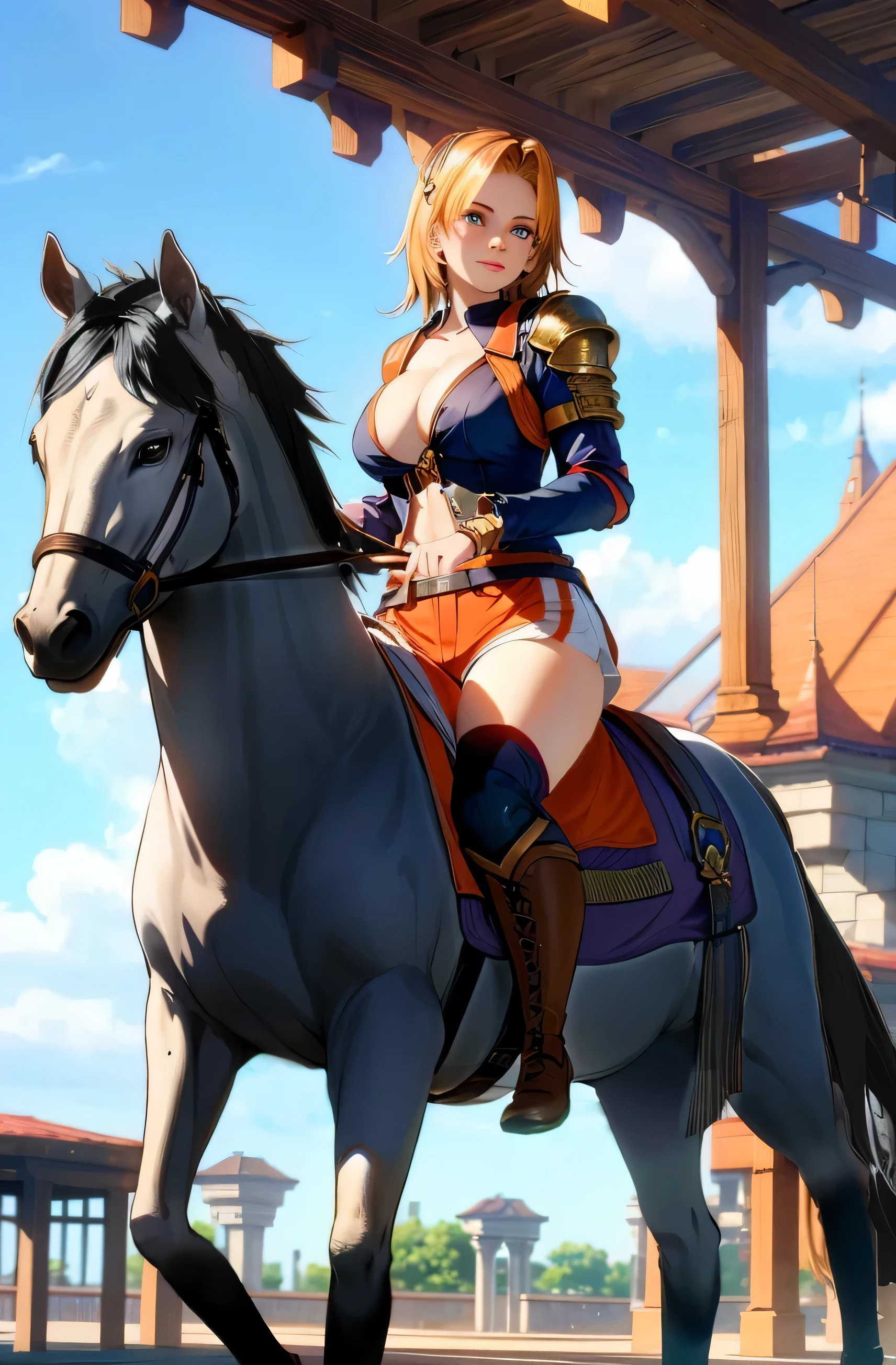 detailed hands holding horse rein