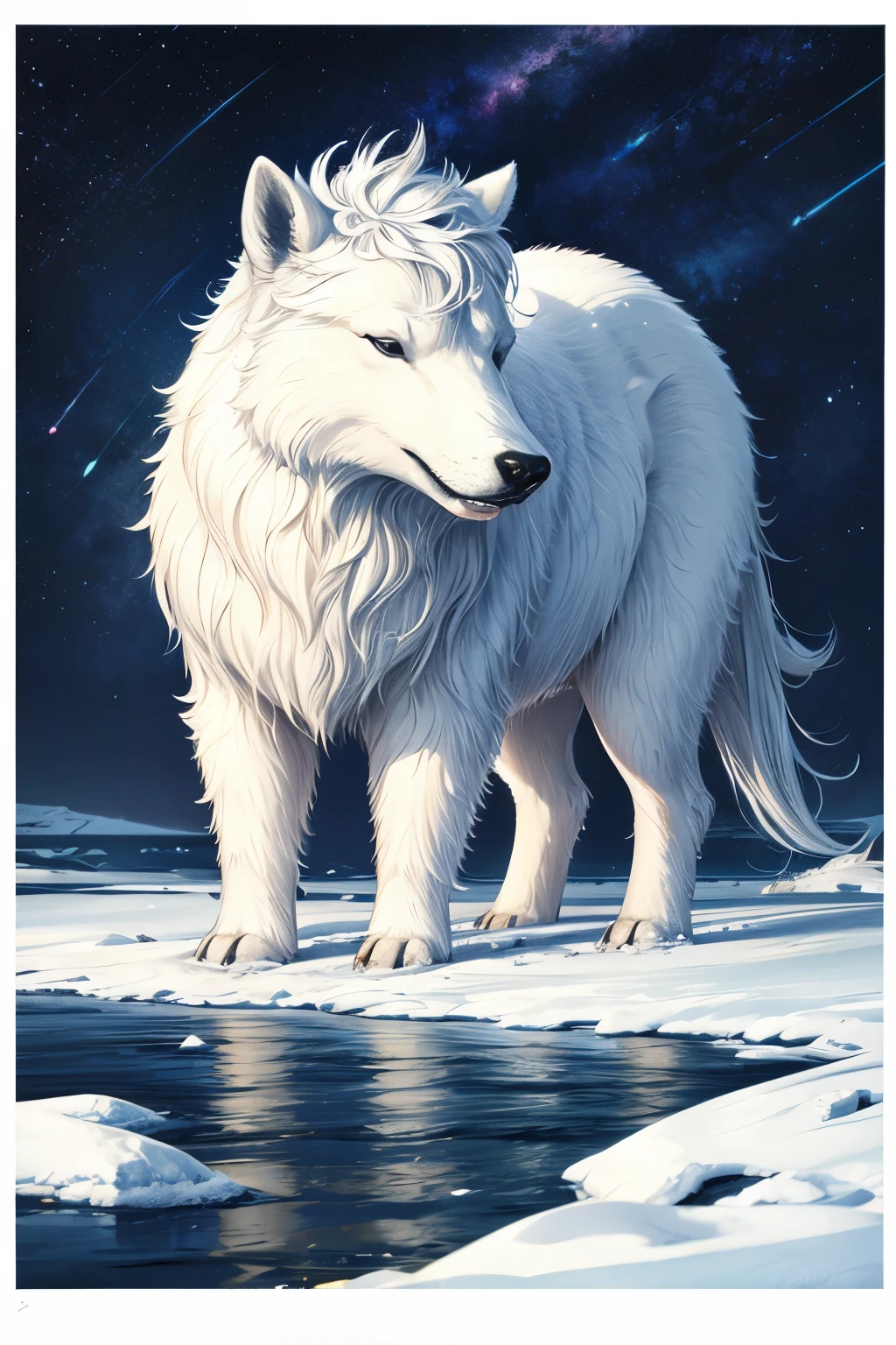 large Arctic tundra