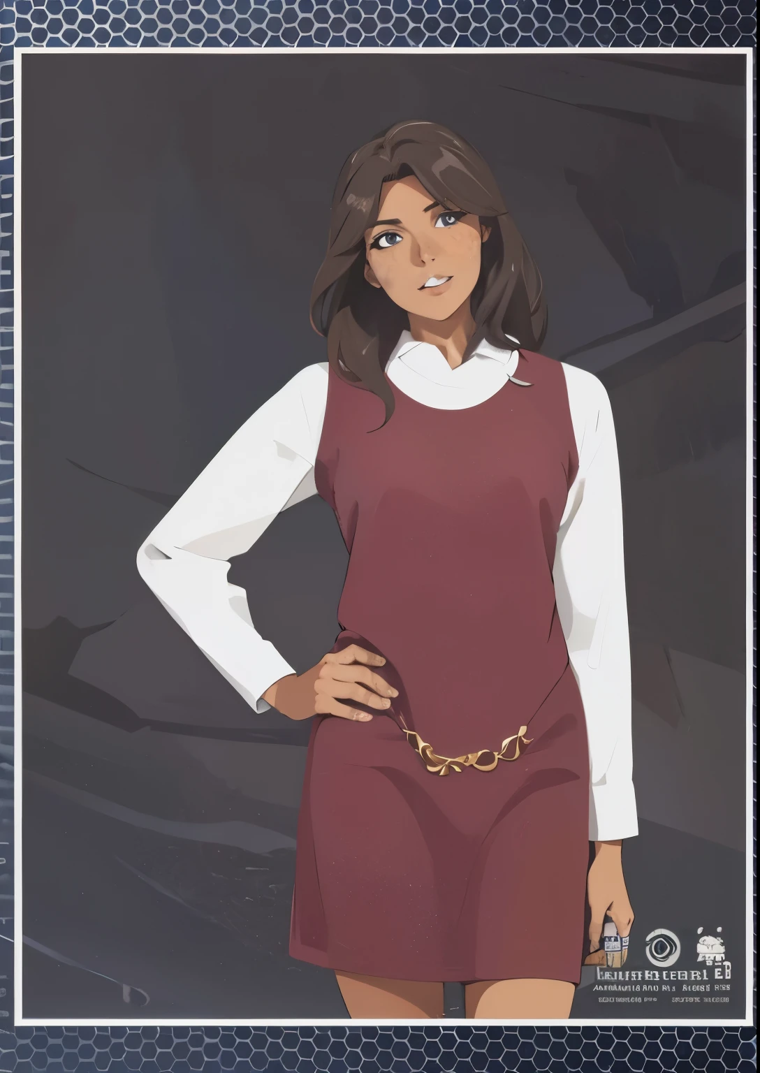 convierte a esta chica en un dibujo anime preservando sus rasgos faciales, la forma de su cara, preservando el color de ojos, manteniendo un estilo kaway solo con los colores que tiene y todos sus elementos por favor