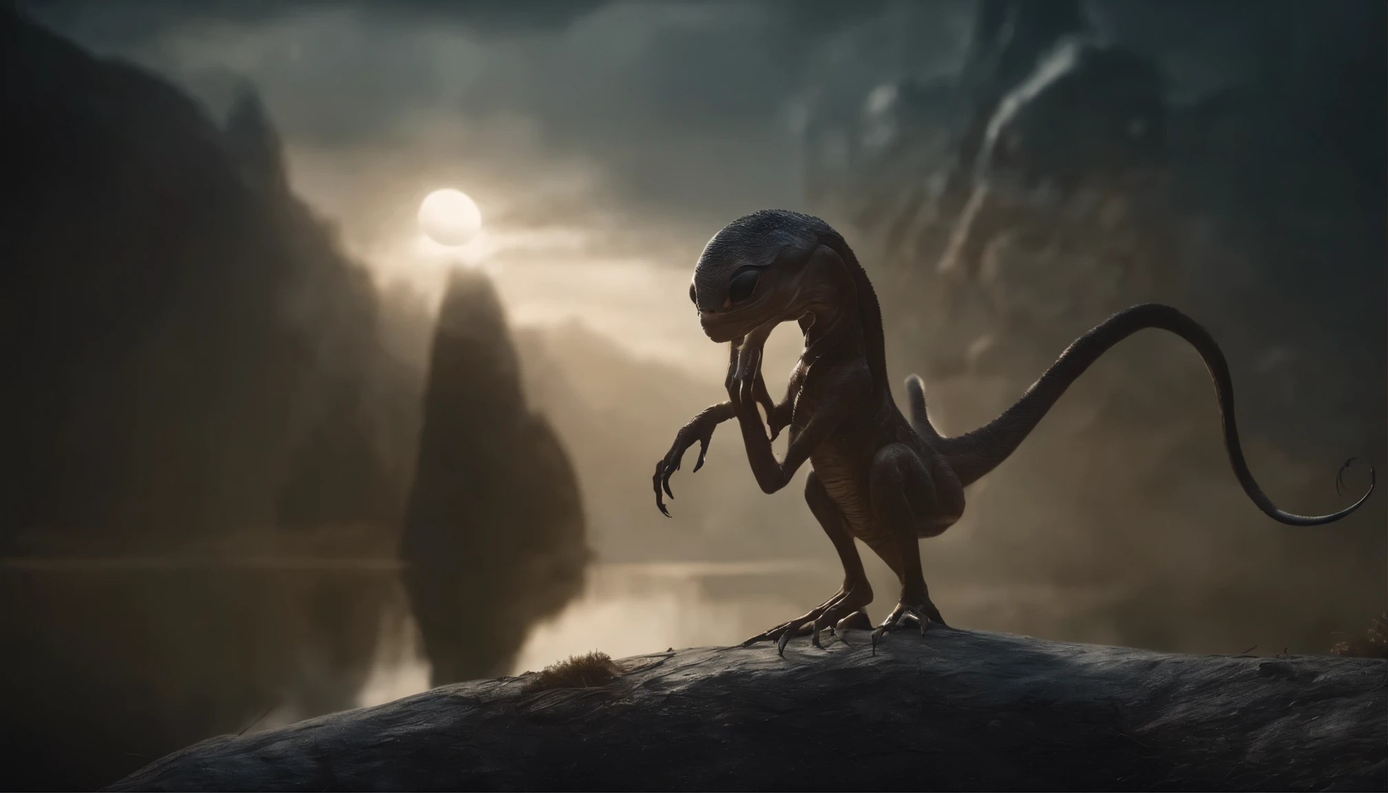 starrysky,Translucent ethereal alien creatures,中景 the scene is,Full body like, highly detailed surreal vfx,Hyper-realistic,Ultra photo realsisim,Real Photographics,8K,High definition,high qulity,Works of masters,super-fine,Smudge,ink,8K,super-fine,high qulity,(((OC renderer)))