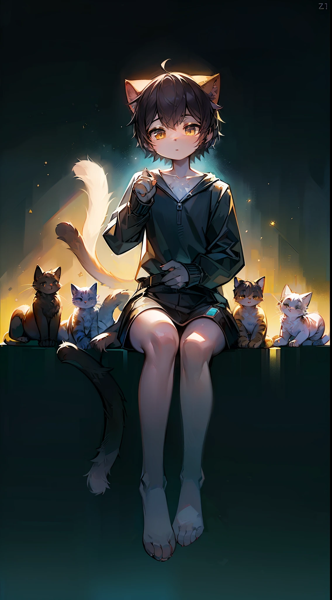 (32k), (((background of many cats))), (((bright background))), (beautiful world), (cute world), no-human,
