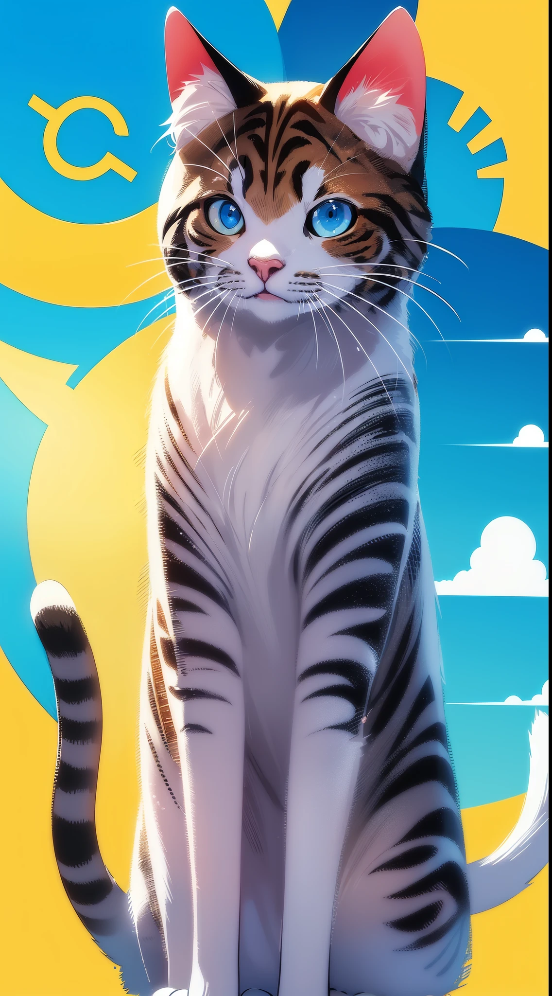 (32k), (((background of many cats))), (((bright background))), (beautiful world), (cute world), no-human,