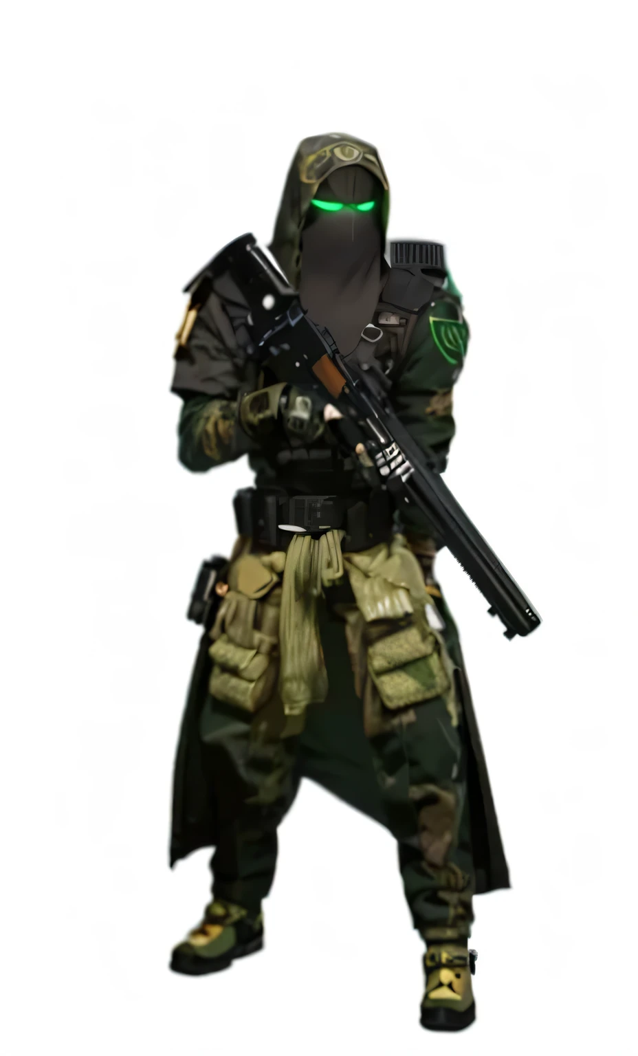 make this character like its illustrated on adobe illustrator