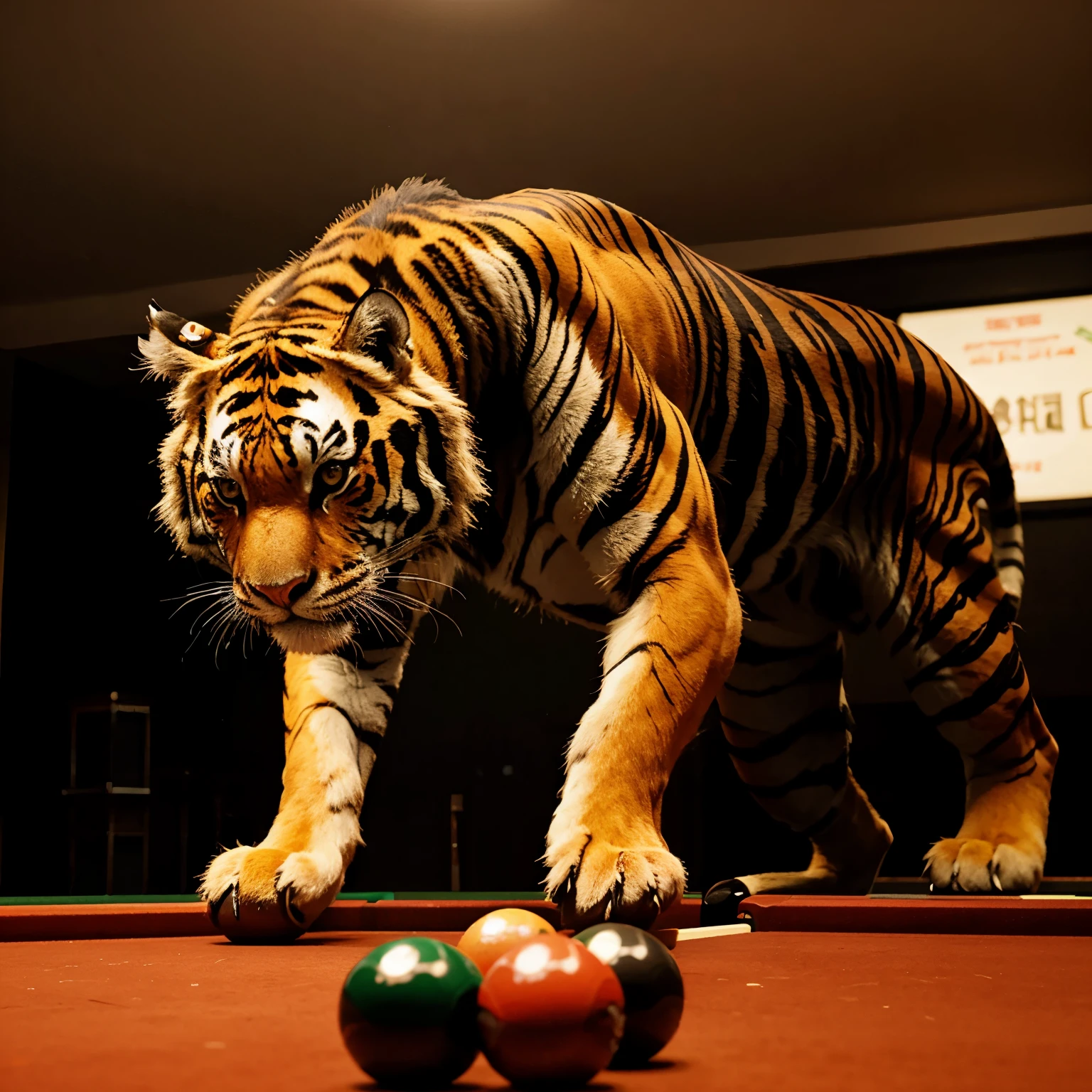 Dragon. Tiger  Snooker.  