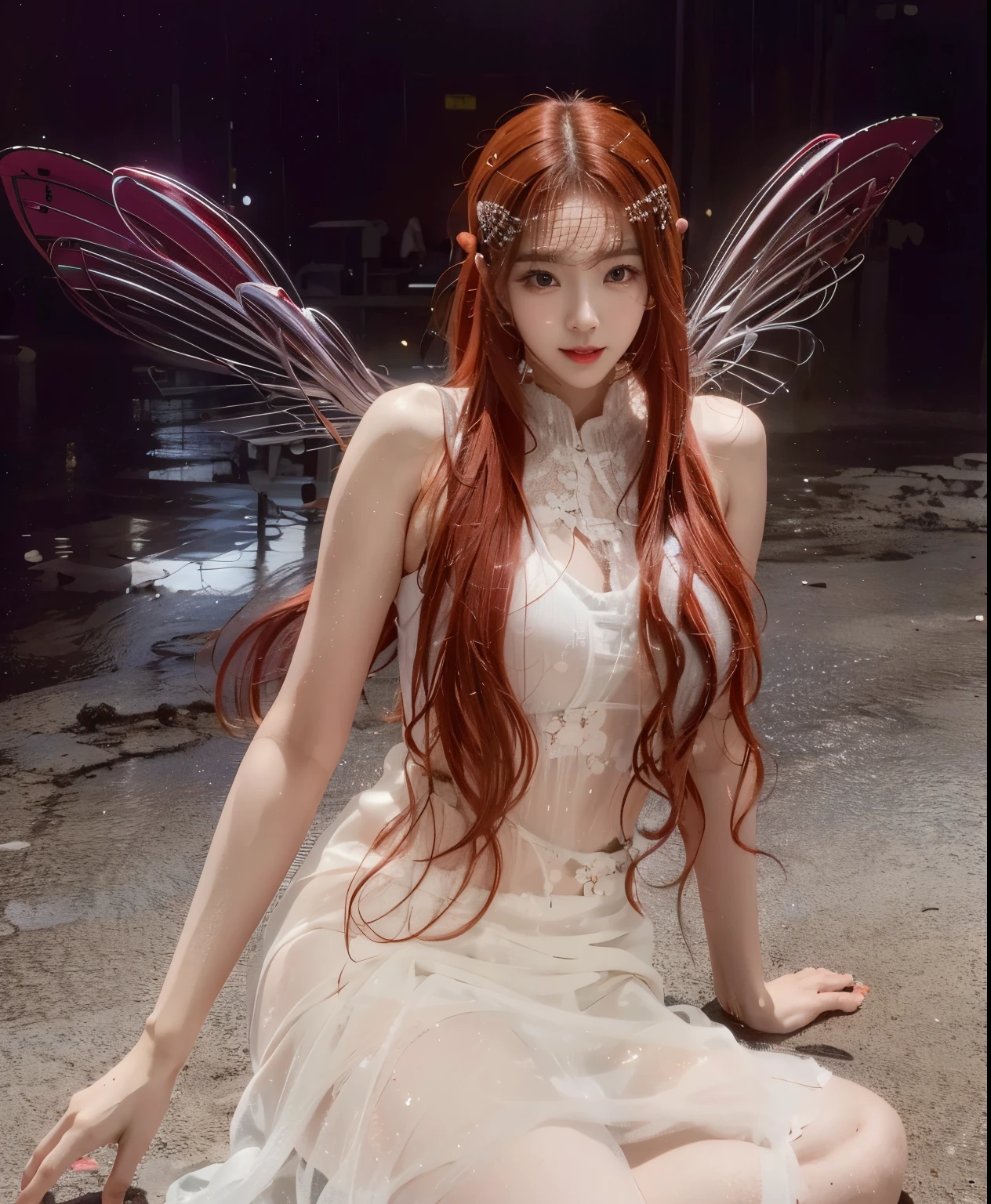 Asian cute girl, irene red velvet