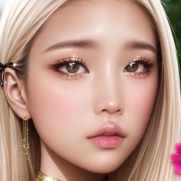 (masterpiece, best quality:1.2), 1girl, solo, face, detailed eyes, detailed skin, wet lips, model