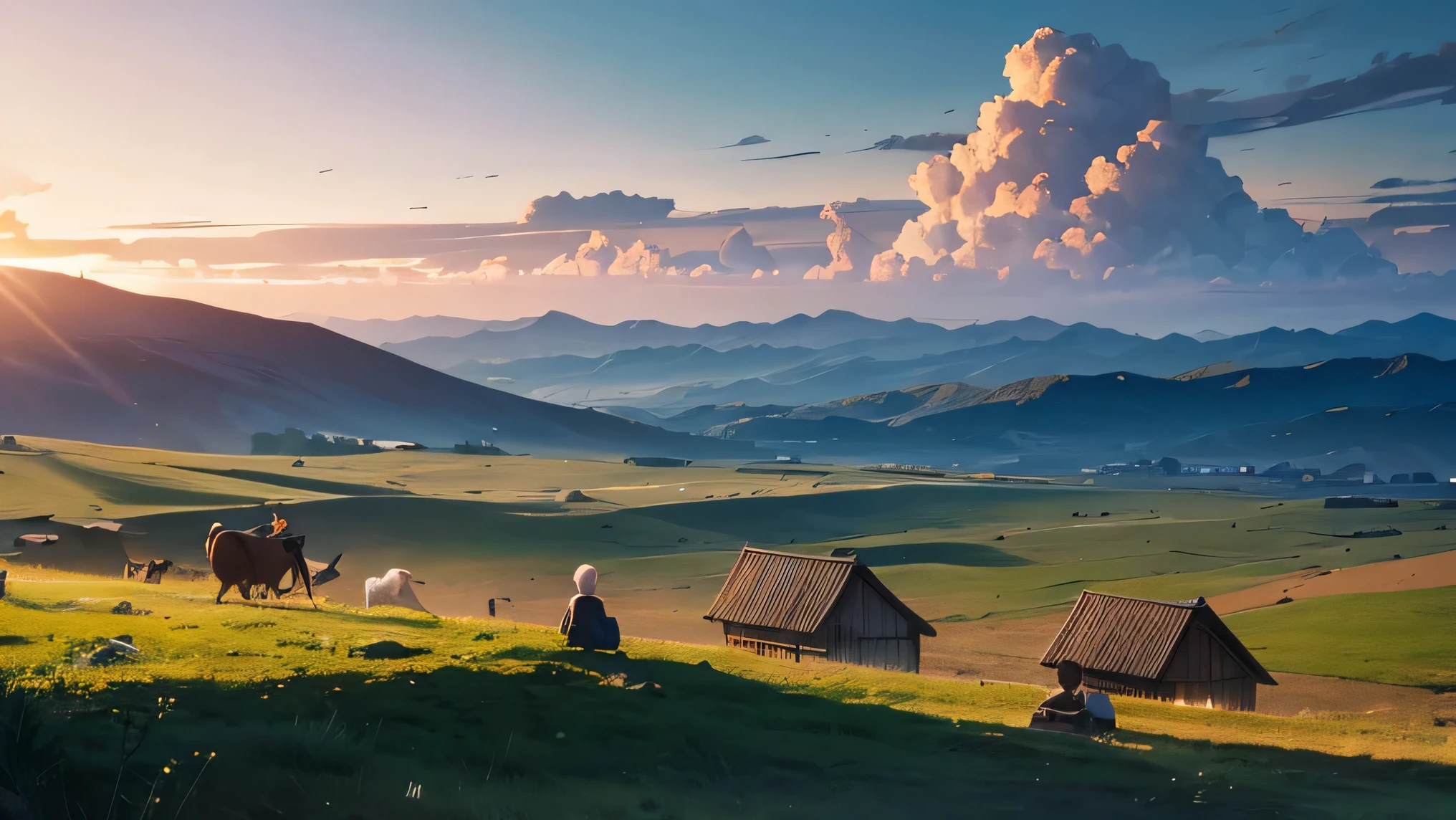 As the days passed, the ten inhabitants began to discover the beauty of a simpler city, more sustainable lifestyle. Eles apreciavam a natureza, explored the vast landscapes without human interference, and gradually understood the impact that overpopulation had on the planet.