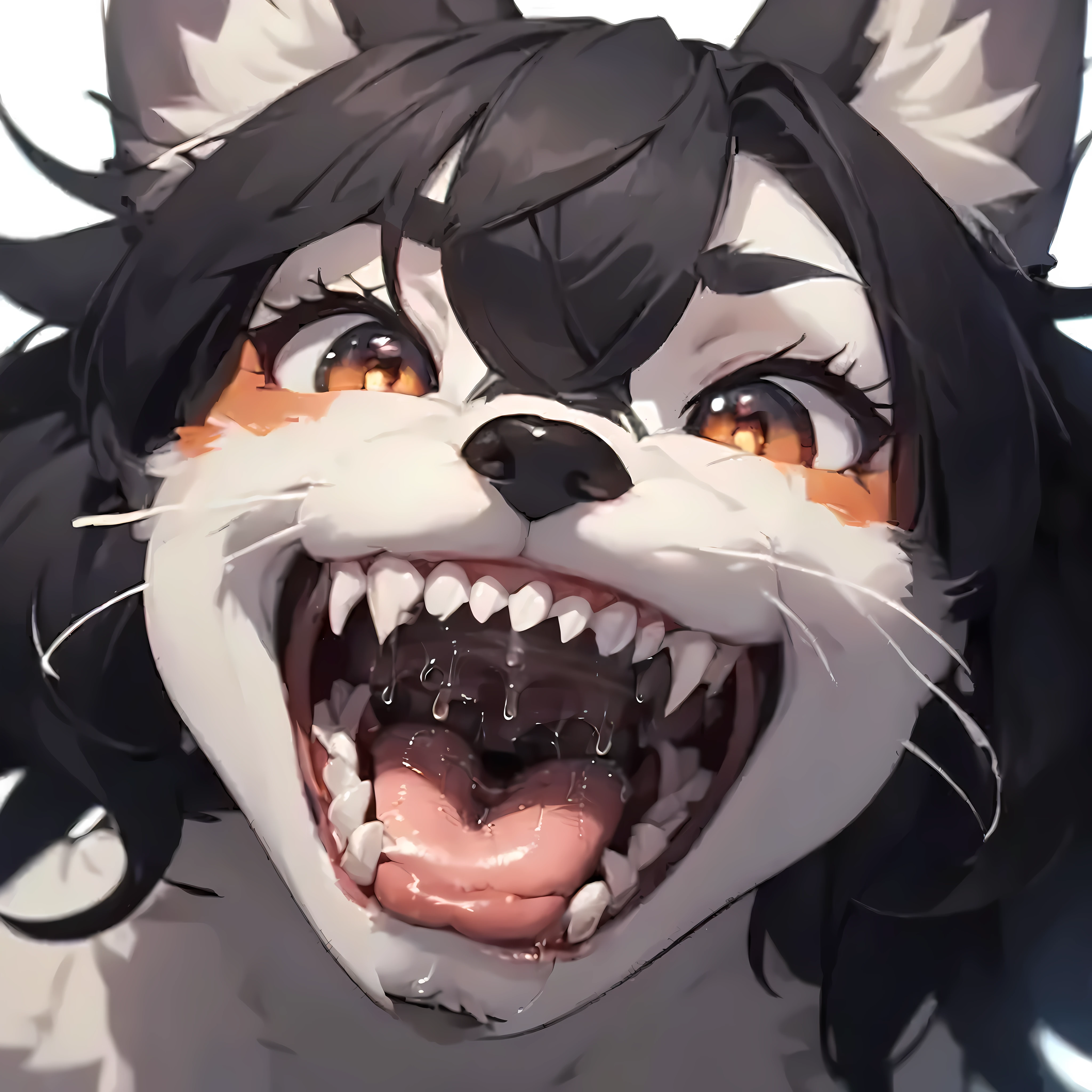 sharp teeth