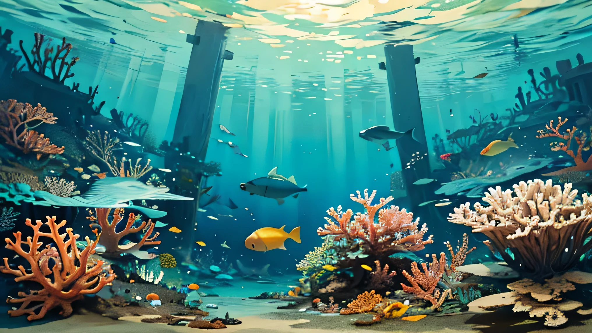Os oceanos, uma vez cheio de vida, have become vast graveyards of dead coral reefs and floating plastic. The lush forests that once played a vital role in regulating the climate were now distant memories, replaced by vast tracts of land devastated by deforestation and pollution.