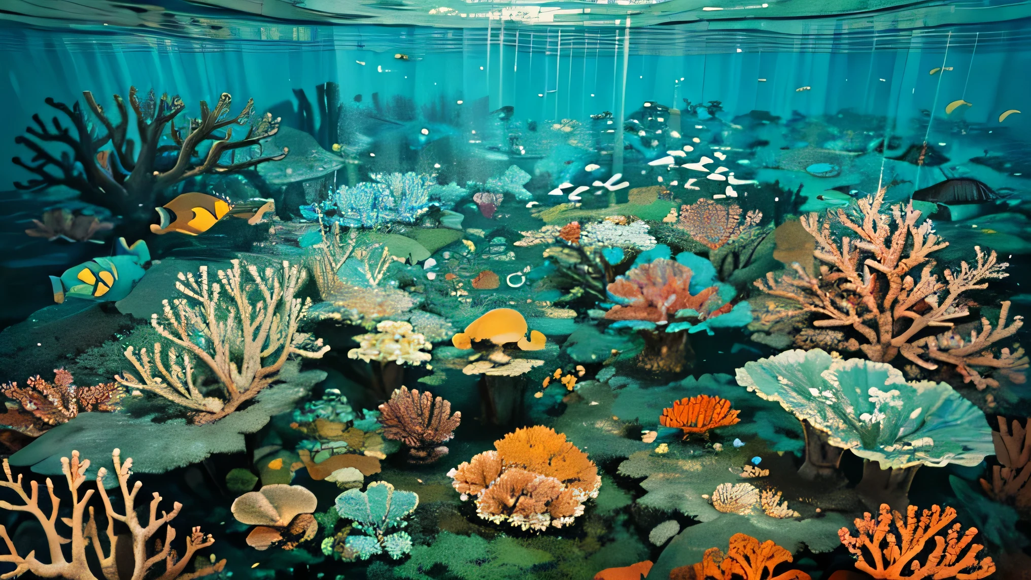 Os oceanos, uma vez cheio de vida, have become vast graveyards of dead coral reefs and floating plastic. The lush forests that once played a vital role in regulating the climate were now distant memories, replaced by vast tracts of land devastated by deforestation and pollution.