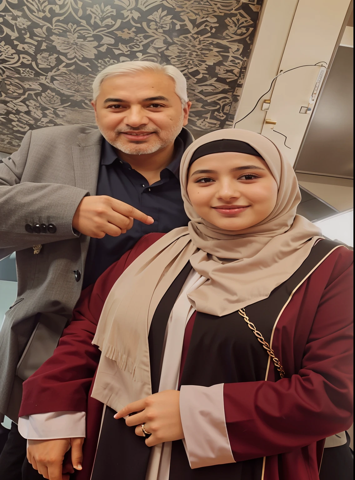 There is a man and a woman standing next to each other, greek ameera al taweel, arab ameera al taweel, arab ameera al-taweel, Ethan Zana, tanned ameera al taweel, ameera al-taweel, The tall African princess, Sara Ali, from egypt