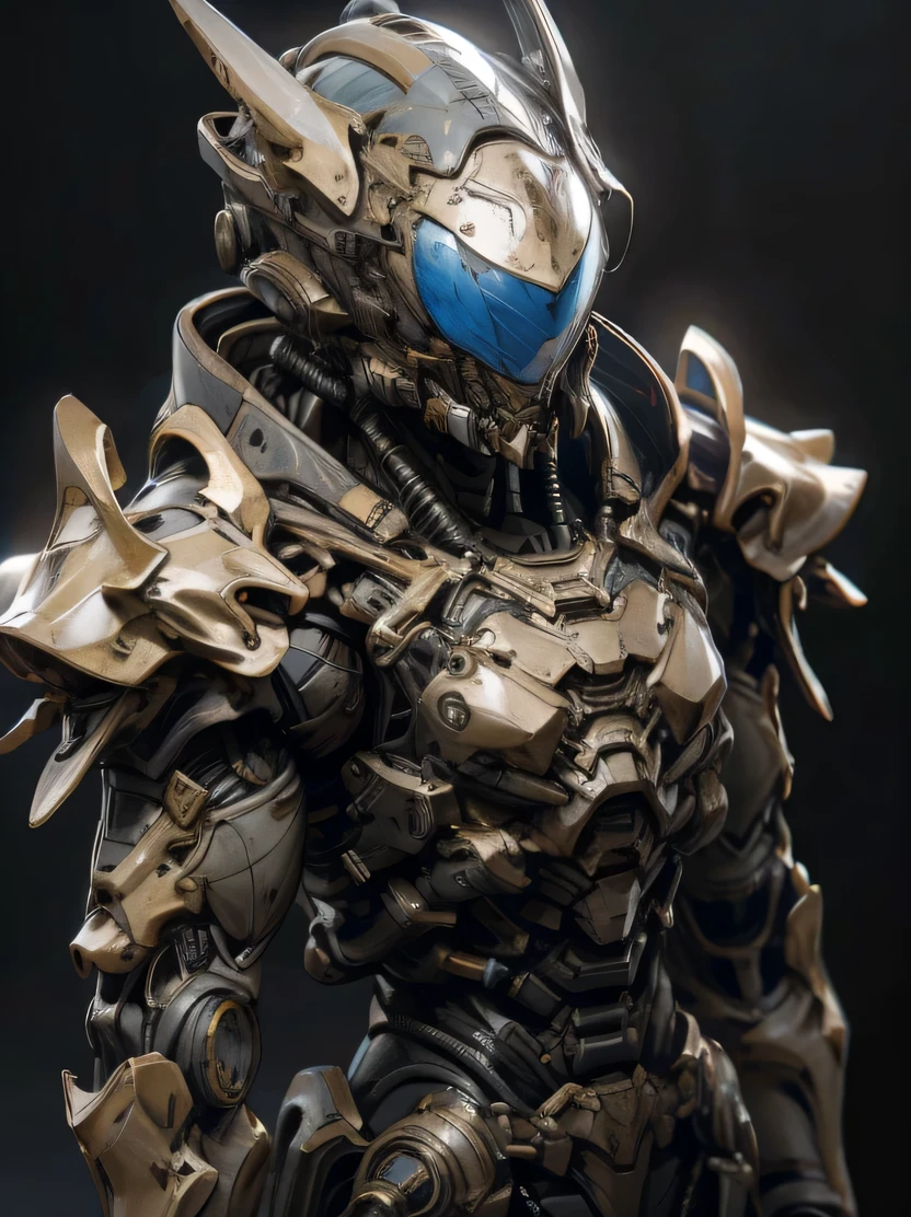 ((masterpiece、highest quality、Super detailed、High resolution、realistic、sharp focus、cinematic lighting))、supple physique、bust shot、high contrast、military black reinforced armor suit、intricate details、military full face helmet、full face goggles、black combat goggles、full armor、Full Face Armor、Detailed depiction of hands、looking at the viewer、((towards the viewer))、rifle、combat equipment、Backpack、dynamic action、Mecha