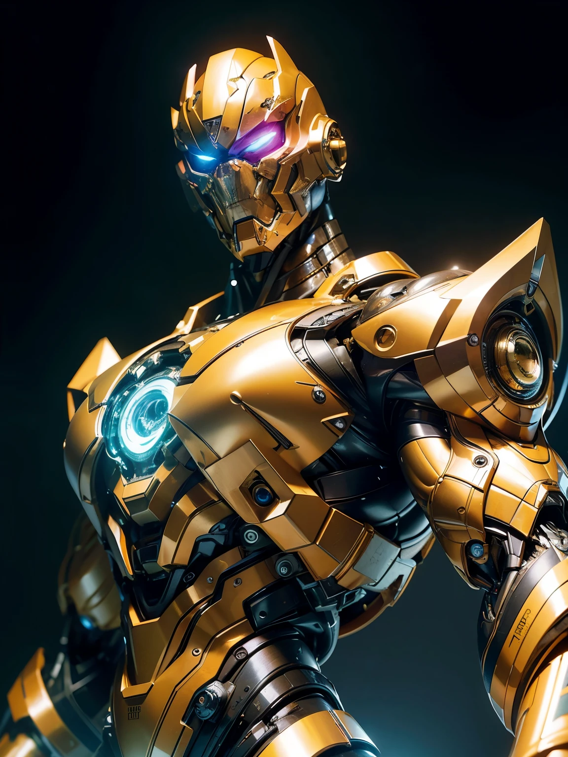 Cinematic, Hiper-detalhado, e incrivelmente detalhado, This artwork captures the essence of a bald android girl, sem pelos e musculosa. Beautiful color grading, improving the overall cinematic feel. Unreal Engine brings your anatomical cybernetic muscle suit to life, parecendo ainda mais hipnotizante. Com o uso da profundidade de campo (DOF), every detail is focused and accentuated, drawing attention to his eyes and the intricate design of the anatomical cybernetic muscle suit . Image resolution is at its peak, utilizing super-resolution technology to ensure every pixel is perfect. Cinematic lighting enhances its aura, while anti-aliasing techniques like FXAA and TXAA keep edges smooth and clean. Adding realism to the anatomical cybernetic muscle suit, A tecnologia RTX permite rastreamento de raios. Adicionalmente, SSAO (Screen space ambient occlusion) gives depth and realism to the scene, the girl's anatomical cybernetic muscle suit became even more convincing. In the post-processing and post-production phases, tone mapping enhances colors, Creating a captivating visual experience. The integration of CGI (imagens geradas por computador) e efeitos visuais (Visual Effect brings out the intricate features of the anatomical cybernetic muscle suit in a seamless way. efeitos sonoros (Efeitos sonoros) complementar a arte visual, immersing the viewer even more in this fantastic world. The level of detail is inspiring, com elementos intrincados meticulosamente trabalhados, a obra de arte hiper maximalista e hiper-realista. Volumetric effects add depth and dimension, and the photorealism is unparalleled. The image is rendered in 8K resolution, garantindo visuais super detalhados. Volumetric lightning adds a touch of magic, highlighting his beauty and the aura of his anatomical cybernetic muscle suit in an otherworldly way. high-range dynamics (hdr) a tecnologia faz as cores se destacarem, adding richness to the overall composition. Ultimately, This artwork features an unrealistic portrait of a super muscular cybernetic female android