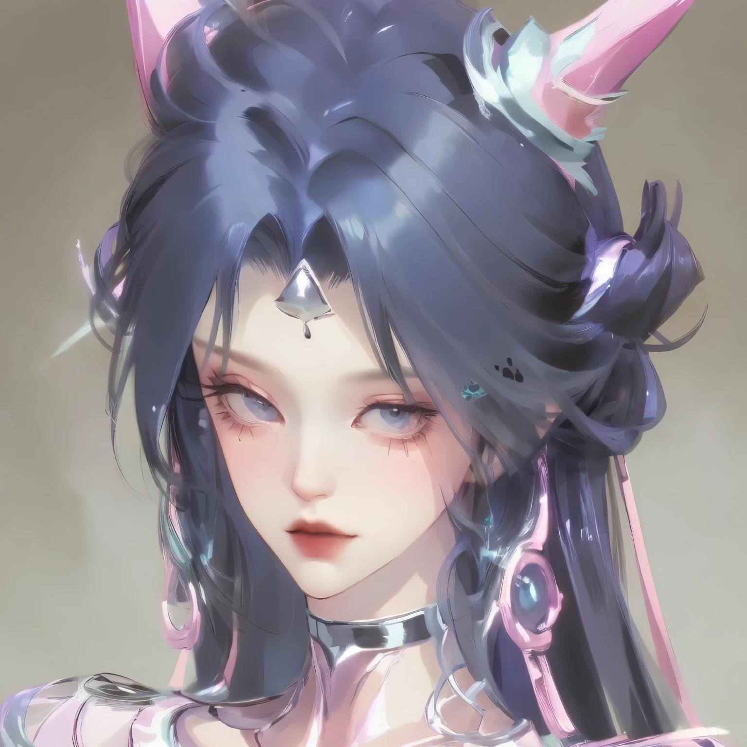 8k, best quality, masterpiece, ultra high resolution, (realism: 1.4), original photo, (Realistic skin texture: 1.3), (film grain: 1.3), (Selfie angle), 1 girl, pink clothes, Sapphire eyes and beautiful facial details, masterpiece, best quality, close up, Upper body