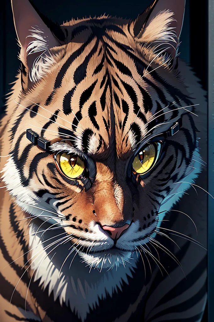 (best quality,highres,ultra-detailed,realistic:1.2),a cat, dark sunglasses, spy gadgets, sneaking around, apartment, Soviet agents meeting, suspenseful atmosphere, dimly lit room, secret documents, covert operation, stealthy movements, intense expressions, carefully observing, hidden microphones, encrypted messages, top-secret mission, shadowy corners, tailor-made suit, sleek and agile, professional surveillance equipment, sharp claws, keen senses, alert and focused, mysterious aura, high-stakes espionage, thrilling adventure, thrilling soundtrack, tension-filled moments, intense close-ups, adrenaline rush, gripping narrative, covert intelligence gathering, nerve-wracking suspense.