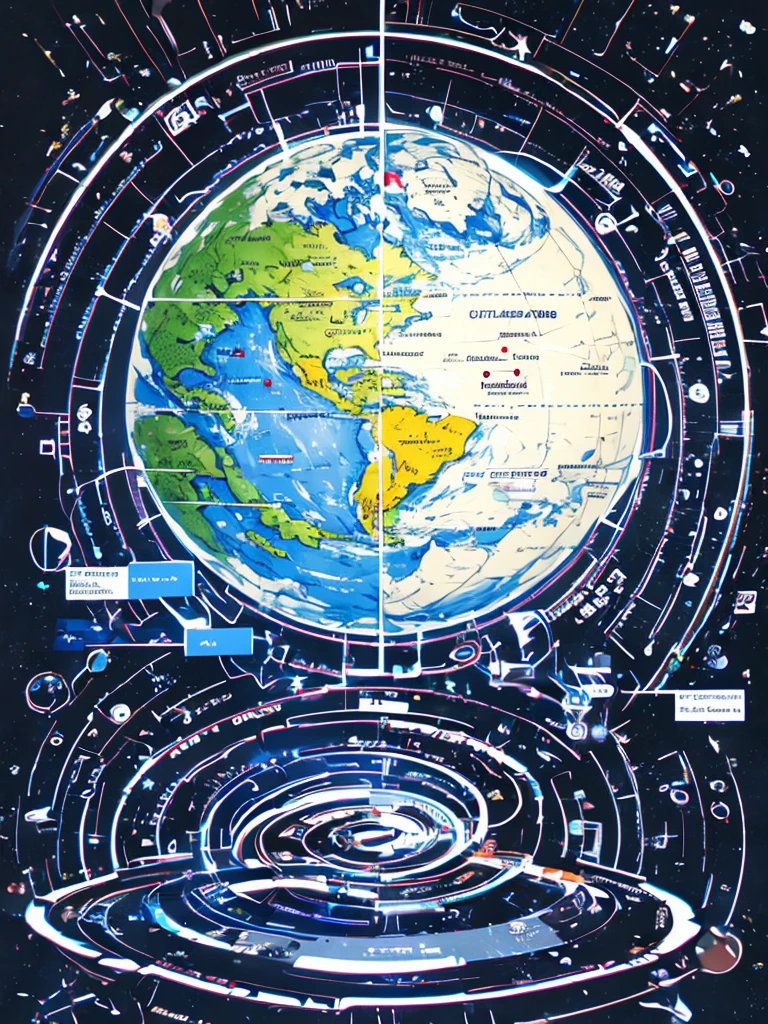 The mind map of the taste of traveling through time and space is simple and clear     