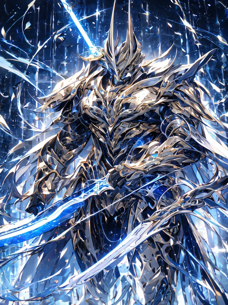 Knight King Kong wears strong alloy armor,Metallic luster shines。He holds a lightsaber,The blade shimmers。The armor has detailed decorations,Medieval style and futuristic fusion。The cloak is shiny,High-tech nanomaterials may be used。Hand and leg guards with embedded optical lines and sensors,Energy vest glows on chest,Show energy status。The overall appearance combines historical charm with modern technology.。
High quality masterpiece