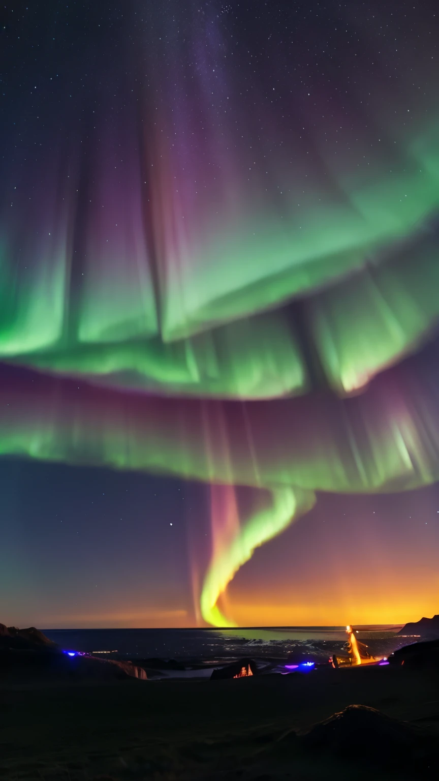 universe fantasy Light aurora