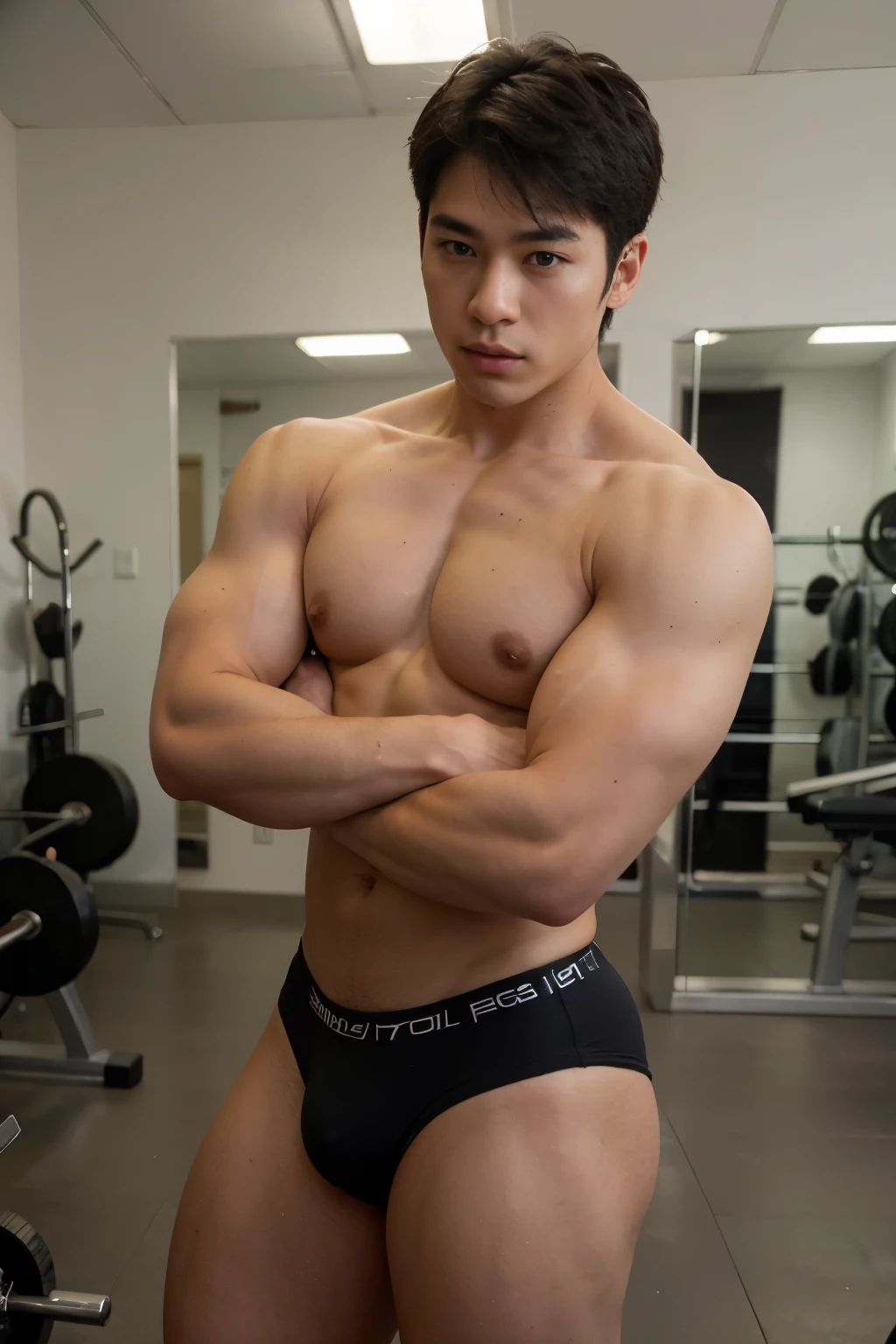 Muscle korean boy