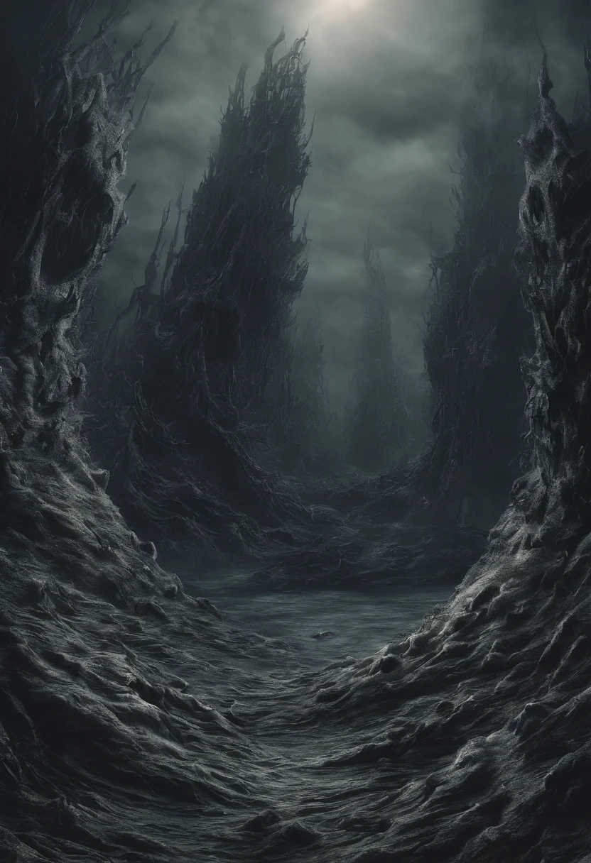 seabed,seabed火山爆發,magma,steam,8k resolution
