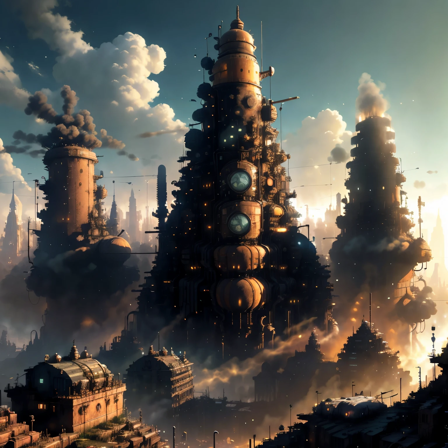DieselPunkAI City