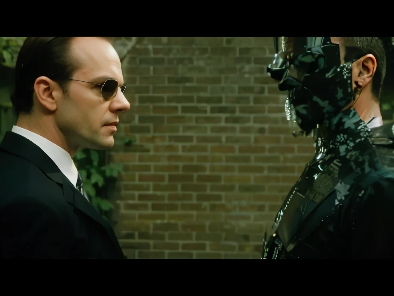 Trinity matrix turning into agent smith 