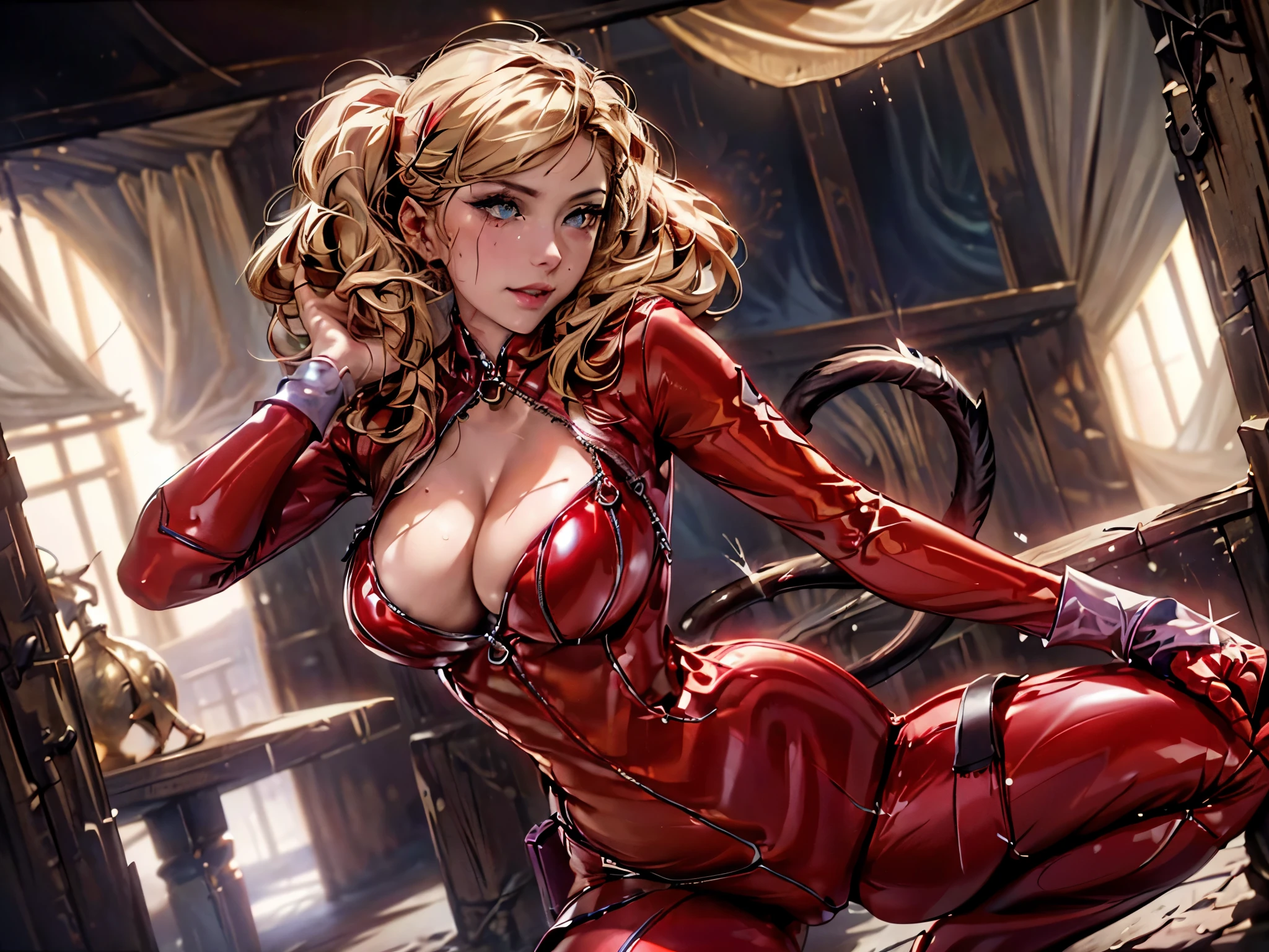 (masterpiece,best quality),((ultra detailed,extremely intricate,ultra high res,RAW,HDR,)),,inely detailed beautiful eyes,
(photorealistic:1.2)city street background, busy street view,(night),
1girl,looking at viewer,upper body,lens 135mm,f1.8,figure four sitting,
takamaki anne, natural breasts, short torso, cumshot on her face, smiling, on body as well,
inely detailed beautiful eyes,perfect eye makeup,wide-eyed,glowing eyes,
(red clothes,red skintight latex swimsuit with zippers and cleavage window:1.3),
cat tail, blonde hair, dreamlike, dreamy, floaty, modelshoot style,
sexy slutty quality, squatting cowgirl position, vaginal, pov,
Detailed skin texture, detailed cloth texture, stunning gradient colors,ray tracing,
side lighting, Rim lighting,best shadow,
perfect female body,perfect breasts,perfect hips,perfect anatomy,smooth midriff,skiny and thin, lustrous skin, glossy skin,slim legs,shiny skin,
public,photographer,