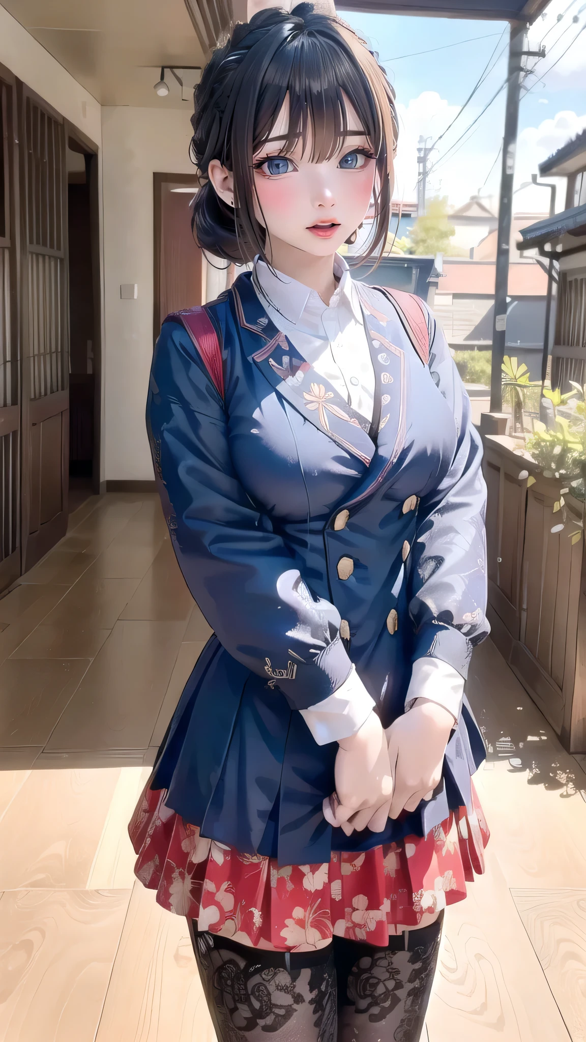 school uniform,(random place),(random sexy pose),(random hairstyle),(movie-like scene,best image quality,(8k), Super realistic, 最high quality, high quality, High resolution, high qualityな質感, high detail, beautiful, Detailed, Highly detailed CG, detailed texture, realistic facial expression, masterpiece, before, dynamic, bold)