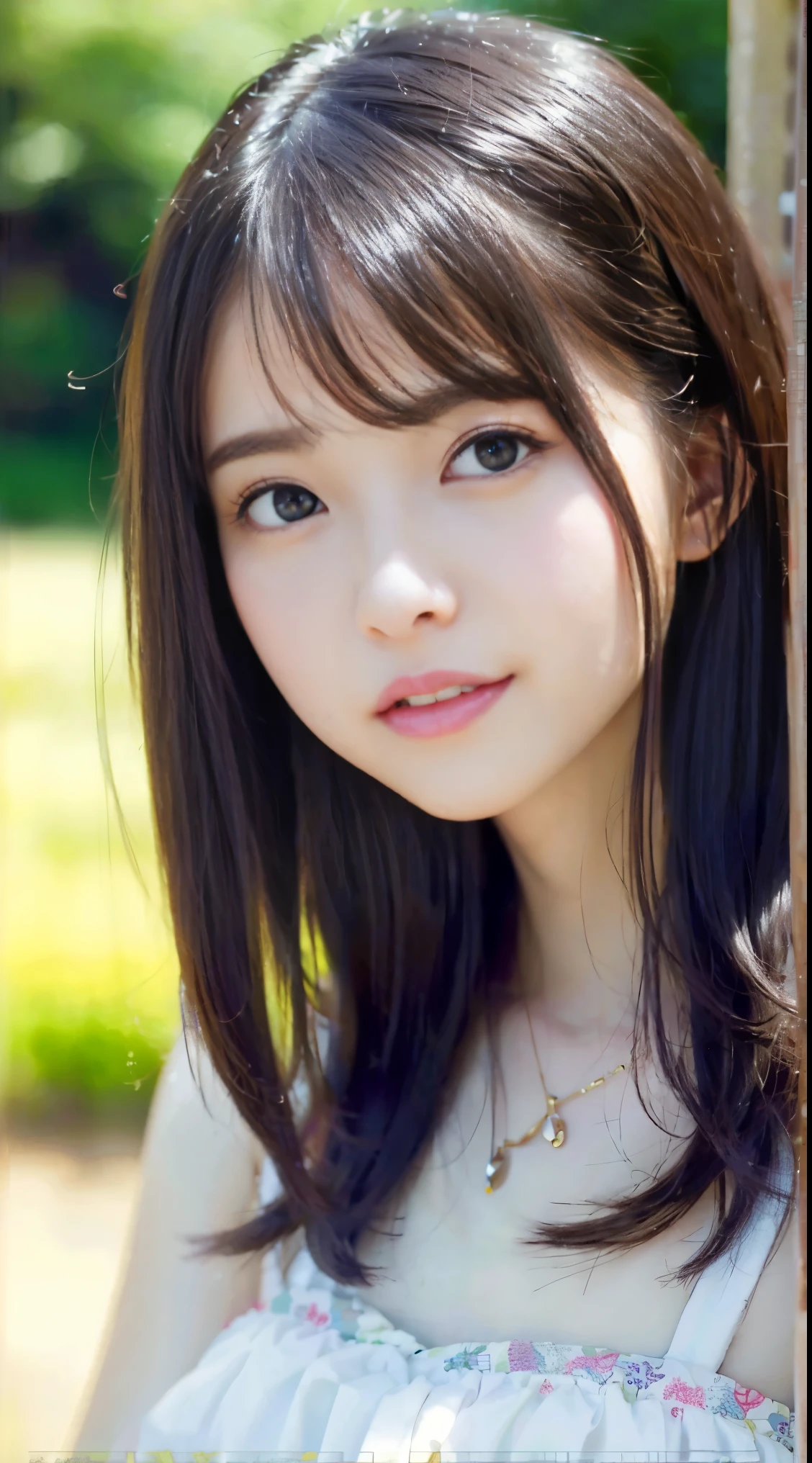 highest quality、white skin、real human skin、(be familiar with)、oval face、pores、超A high resolution、(8k、Raw photo、Photoreal:1.4)、1 girl、turned into slime、(Someone who looks at you with calm, goddess-like eyes.)happiness:1.2)、(lip gloss、eyelash、gross face、highest quality、超A high resolution、wide lighting range、natural shading)、Photographed from a side angle、huge breasts、white camisole、full body esbian、Are standing、looked back、put your hands behind your back、beautiful waist、Slender、short hair、laughter、Sareme、double eyelid、Japanese、library、beautiful girl