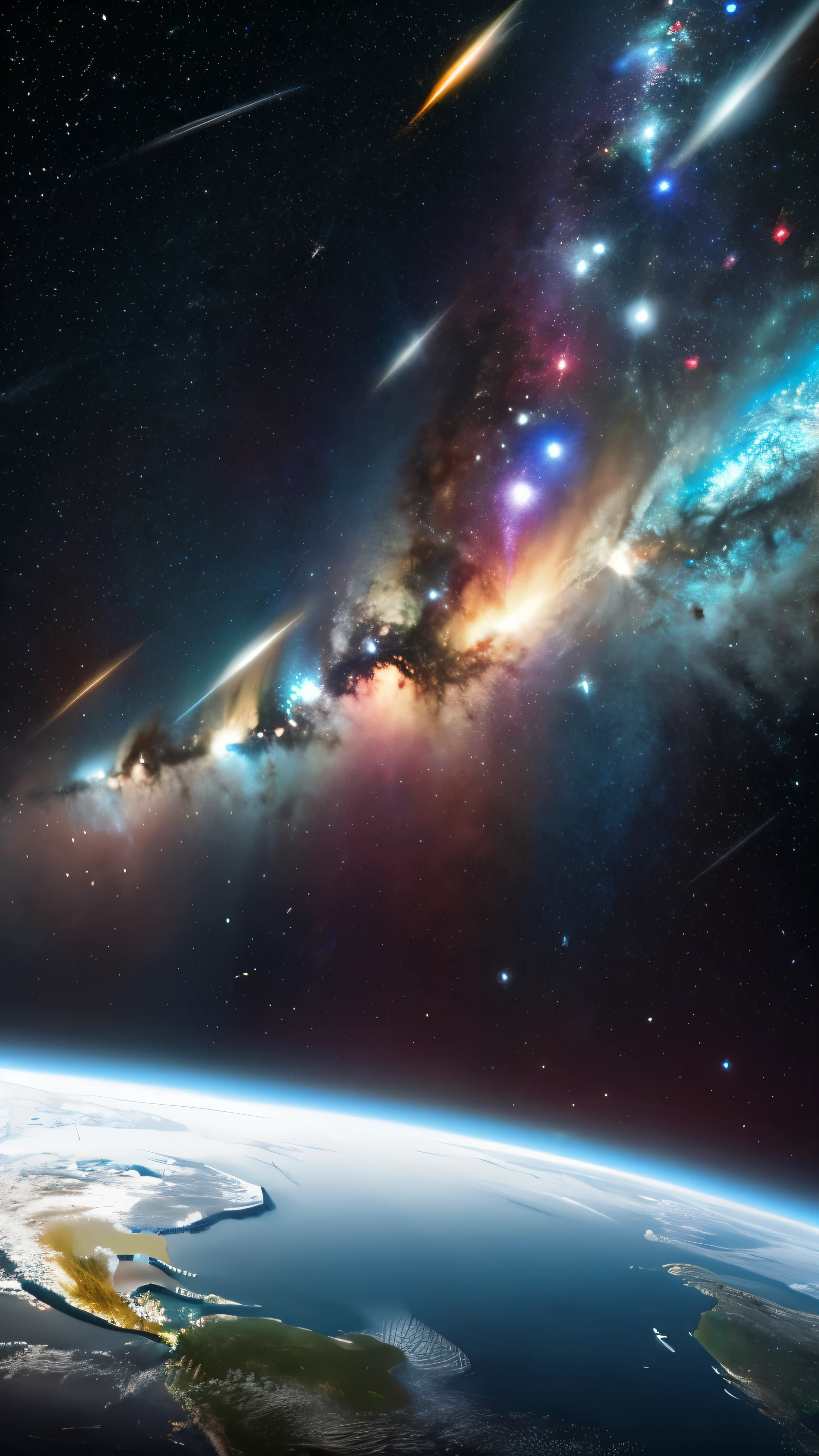 universe Earth meteor