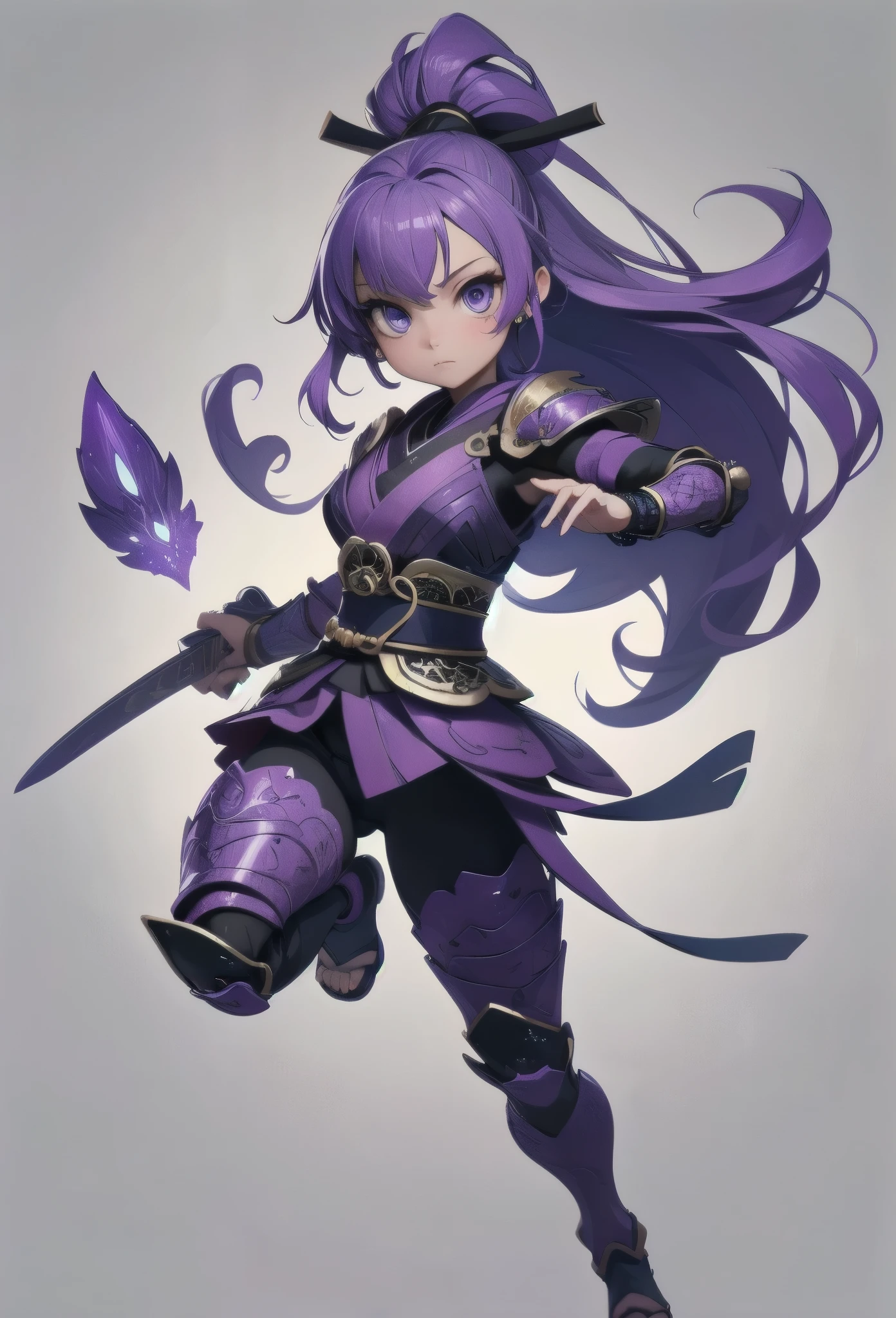 ((Highly accurate drawing in every detail)Extremely precise depiction)[High resolution],(detailed illustrations,とてもfineで緻密な描画,Delicate drawn lines with tempo,Realistic texture expression),[color traced main line],(fantasy world battlefield background [burning castle]),(GIRL ROBOT  (purple scorpion[METALFACE[clear lenticular iris]]) (SKINNY)) [WEAPON MACHINE],((NINJA Sengoku Armor))[Stall],[[poisonous scorpion pattern]],[Use a ninja sword as a weapon],[[Mobile Weapon Gigant Size][science fiction mechanical]],[Clear purple translucent shell that covers the body surface],(intricate and beautiful decoration [Dense detail]),[transparency],(Precisely drawn face),((Precisely drawn eyes))[完璧な目のdetailed((Beautiful eyes like jewels)Iris drawn in precise detail)[clearly drawn pupils]],(eye light[Pinpoint lighting for the eyes]),[long and beautiful eyelashes],[precisely drawn hair [美しく艷やかな髪のdetailed]],(完璧な手のdetailed [Beautiful fingers with no damage [beautiful nails]]),(perfect anatomy(perfectly balanced proportions))[[full body portrait]],[ideal color coordination(Accurate simulation of light and material interactions)],([precision detail](detailed,高fine)),[Visual art that tells a story],((highest quality)fine[[High density drawing]])(4K quality).