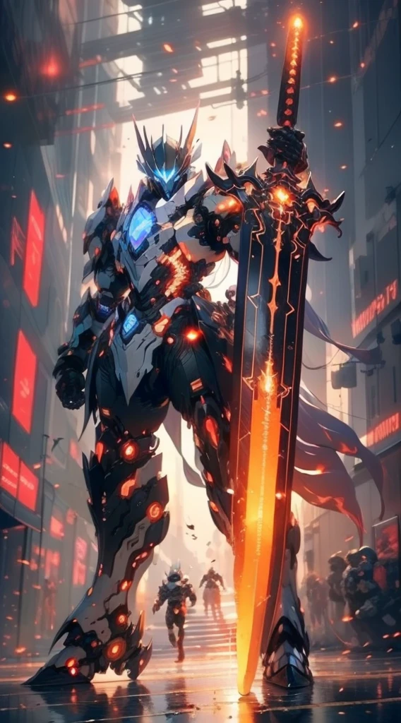 Hyperactual, Unreal Engine, 3d, Ghost executioner with huge tomahawk, super cool ghost executioner, giant battle ax, boxer, Red Mechanical boxer, wearing green Mechanical armor, Smoke surrounds, Tomahawk Swinging Pose, A majestic walk, front perspective, Perfect eight head to body proportions, tall figure, whole body photo, Ultra-detailed, actual, shining, reflective, bioluminescence, Galactic Cybernetic Mask, Mecha, (executioner: 1.2), cape, SH4G0D, glowing runes_Red, whole body, , dark background, backlight, high contrast,ultra high definition
