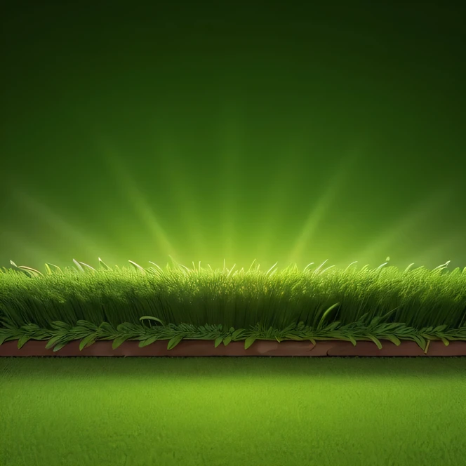 Light green artificial grass background