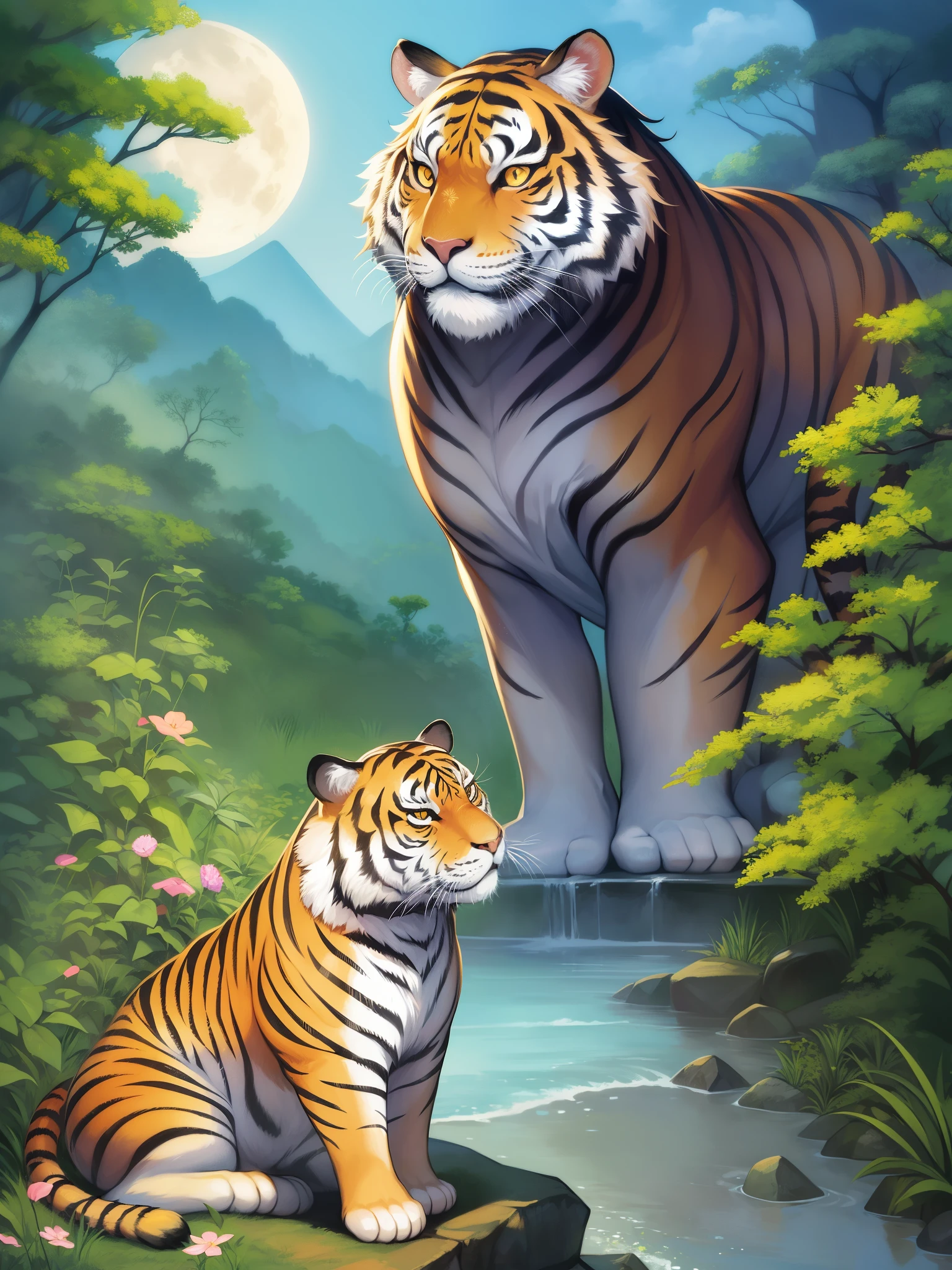 Human-tiger（Jinko）What is、Transform into the form of a tiger or half tiger and half human、虎に憑依されたfriend言われる獣人（Legendary creatures）A type of。tiger man（Kojin）・Possession of a tiger（Toratsuki）・Wear Tiger (weretiger[1]) friend。性別によって虎男・虎女friend呼ばれる。There are similar legends all over Asia from India to China[2]、It is said that even in Japan, where tigers do not live, their existence was believed due to Chinese influence。

A collection of anecdotes written from the Song dynasty to the Qing dynasty in China, describing the ideals, shikai, etc.、『Taiping Hierarchy』・『The Sea of Ancient and Ancient Times』・『Chinese Dialogue』etc.「Human-tiger伝」An anecdote about a man who transforms into a tiger has been recorded。Who is the Japanese writer Nakajima Atsushi、『Chinese Dialogue』During「Human-tiger伝」Do an interview with a novel『Tale of the Mountain and the Moon』It depicts the sorrow of a talented person in his hometown by writing。

Magan Gadungan in Java, Indonesia (magan gadungan) というtiger manの伝説がある。Although there are various opinions、「Ngelum Gadungan」の魔法の儀式によって眠っている人の魂が体から抜け出して実体化されるとするものや持っている人間の親指ほどの大きさも無い腰布を夜に腰に巻くことで魔法が発動されるfriend言われている。When that magic is triggered、The body became huge, and the whole body was covered with yellow and black tiger stripes, and eventually became the shape of a tiger、Attacks and eats people in the middle of the night。But、This lifted the curse of those who became tigers、It is said that those attacked in their place will receive the curse, survive, transform into tigers, and search for the next victim。There is no indentation on Magan Gadungan's upper lip、It is said that it is possible to search for it[3]。

In the Malay peninsula、Tiger Possession Attacks Livestock、I especially like chickens。Because of this、People suspected of being possessed by tigers since ancient times were made to take emetic medicine、It is said that if you spit out your feathers, you were executed by neighbors and villagers for being possessed by a tiger[4]。

In India、There is a legend of a tiger woman who attacks men bathing in the river、It is used for subjects such as paintings。

Alsoヨーロッパでも、tiger man間 (man tiger) There is a fictional animal whose torso called a tiger has a human head sticking out of its forehead、紋章etc.用いられた[5]。Also、There is also an idea to look for the prototype of the monster Manticola that was believed to live in India and the legend of the Tiger Possession（The theory of Pausanias in the 2nd century）。

An animal in the cat family possessed by a human and left part of that animal or human form(Werecat/Workcat)There are anecdotes and legends all over the world about transformation。ヨーロッパからロシアではCat憑き（Cat）、アフリカではLeopard憑き（Leopard）・jackal憑き（jackal）、北アメリカには山Cat憑き（山Cat）、南アメリカにはjaggers憑き/jaggers人間（jaggers）There is a story about。