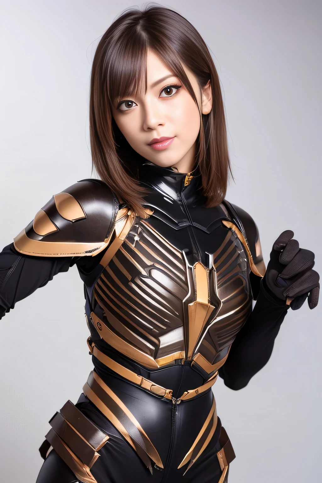(High resolution,masterpiece,highest quality,Very detailed CG, anime, official art:1.4), realistic, photograph, amazing detail, everything is complicated, shiny and glossy,Amazing number of layers, 8K wallpaper, 3D, sketch, cute, figure,( alone:1.4), perfect female proportions,villain's daughter, (Fusion of dark brown cockroach and lady:1.4), (brown cockroach woman:1.2), (brown cockroach woman:1.2), (Fusion:1.2), (alone:1.4), (evil smile:1.2), muscular, abs, (Cockroach brown exoskeleton bio insect suit:1.4), (Cockroach brown exoskeleton bio insect armor:1.2), (brown transparent cockroach feathers:1.4), (Antennae of brown cockroaches:1.3),
