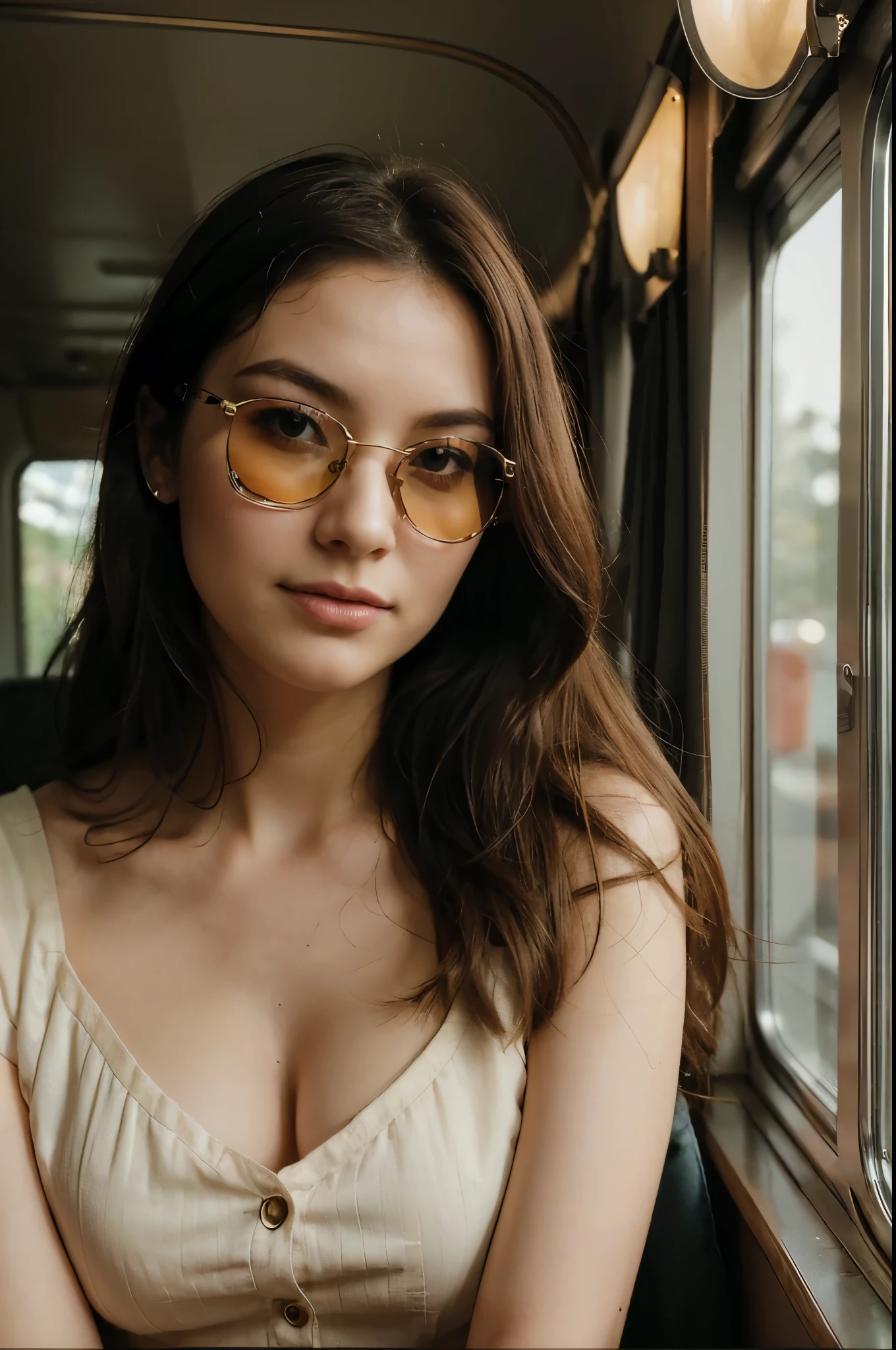 pink sunglasses